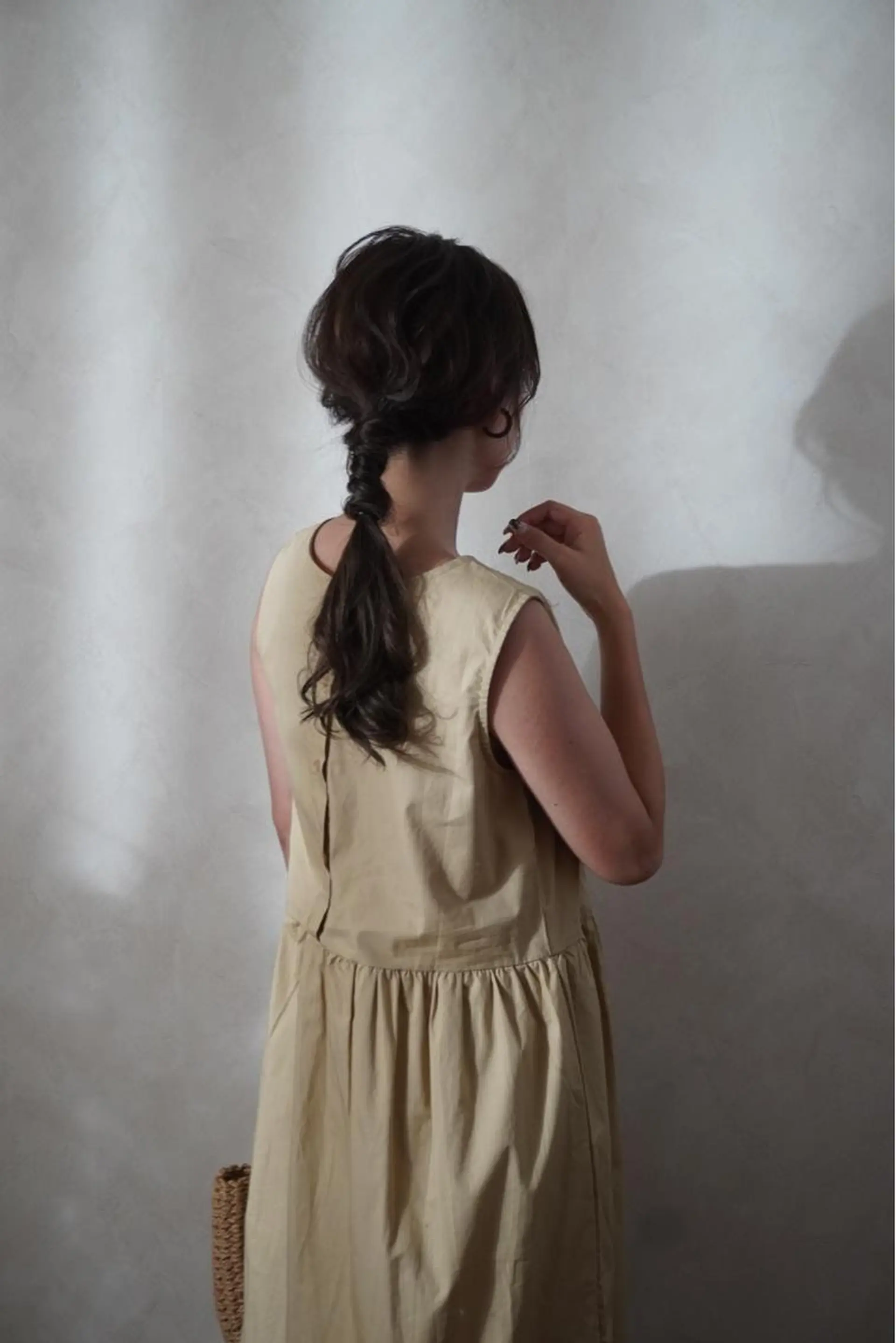 セミロング ヘアアレンジ ヘアメイク new meのヘアスタイル