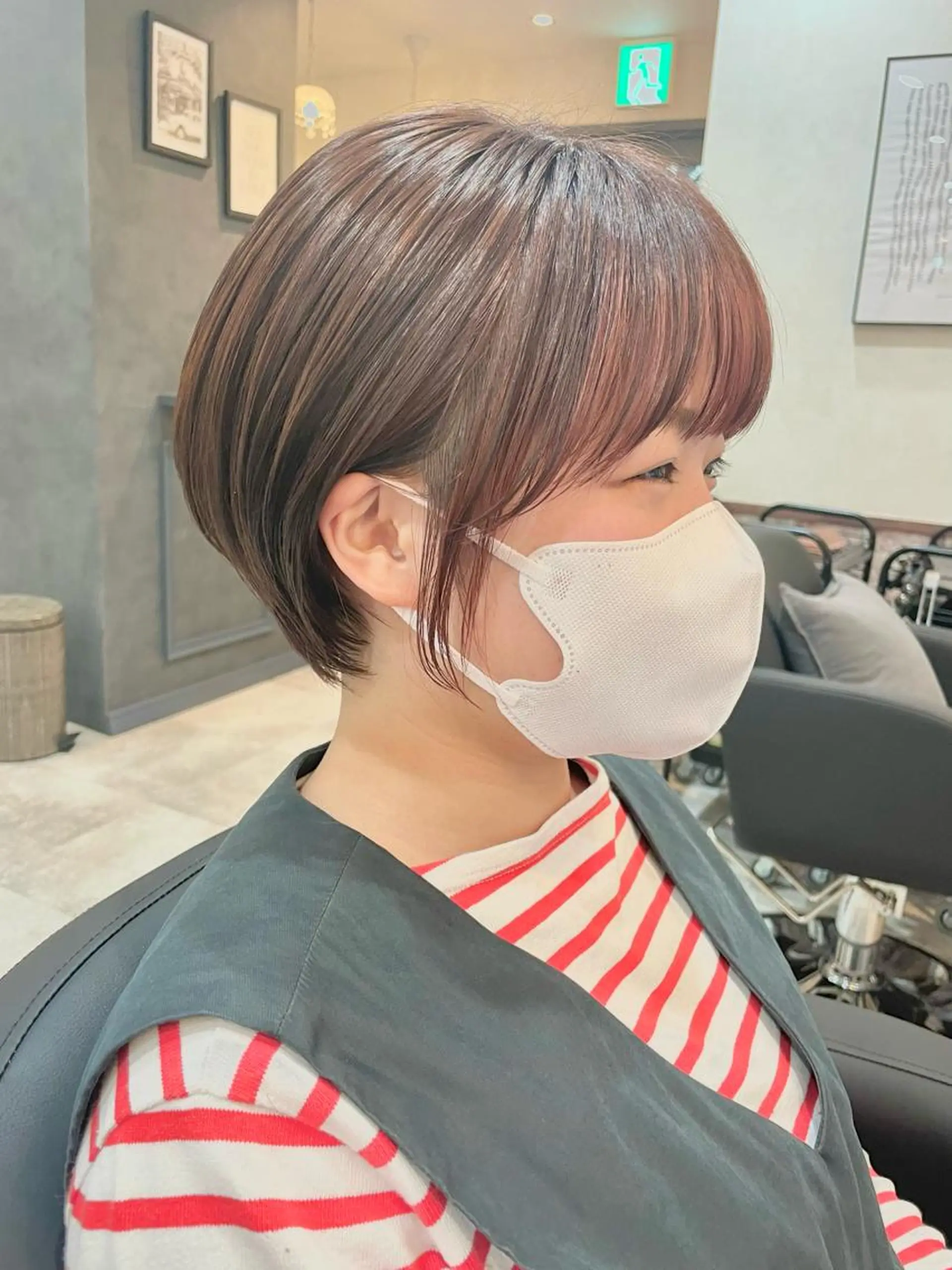 ショート カラー カット ヘアカラー トリートメント ヘアセット limit陽平 ショート/ボブのヘアスタイル