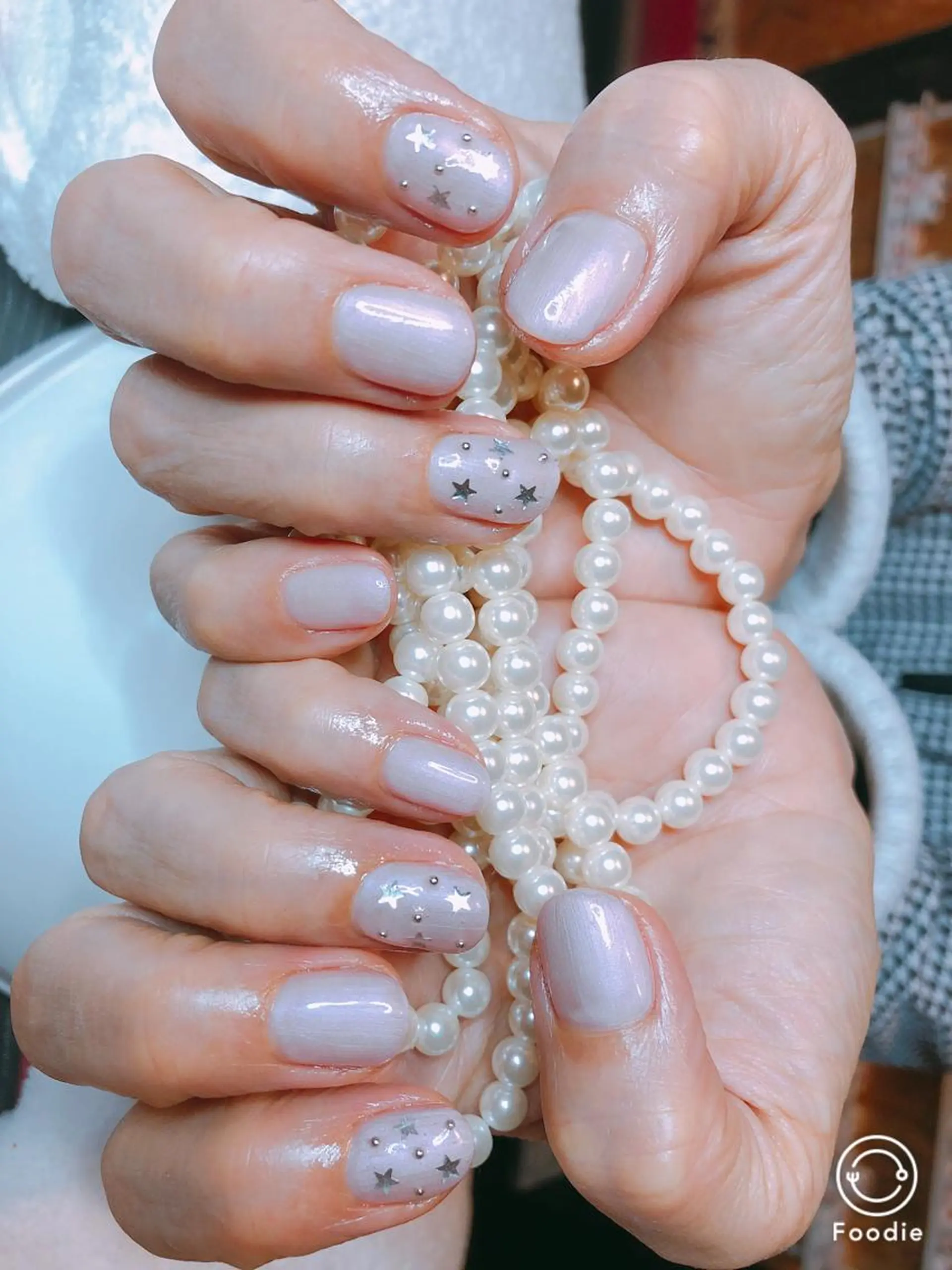 ミディアム ネイル 長さ出し専門 nynaのネイルデザイン