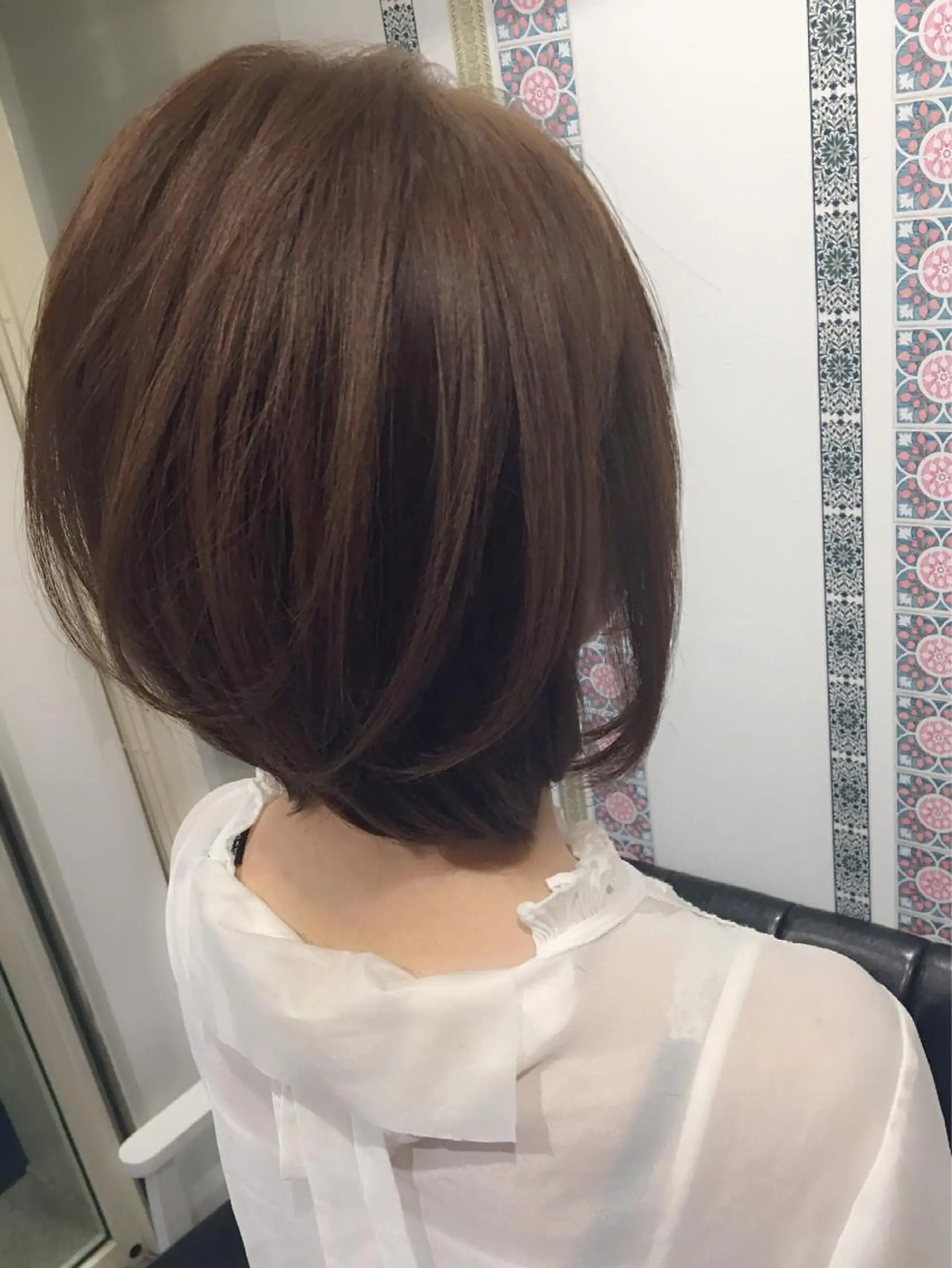 ショート カラー ショートボブ ベージュカラー ボブ ショートヘア カット ヘアカラー トリートメント 田室 和幸のヘアスタイル