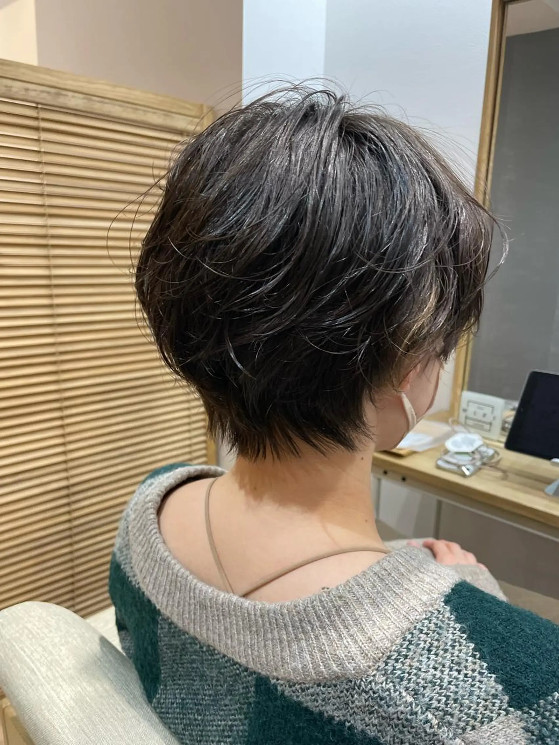 ショート パーマ 土門 正人のヘアスタイル