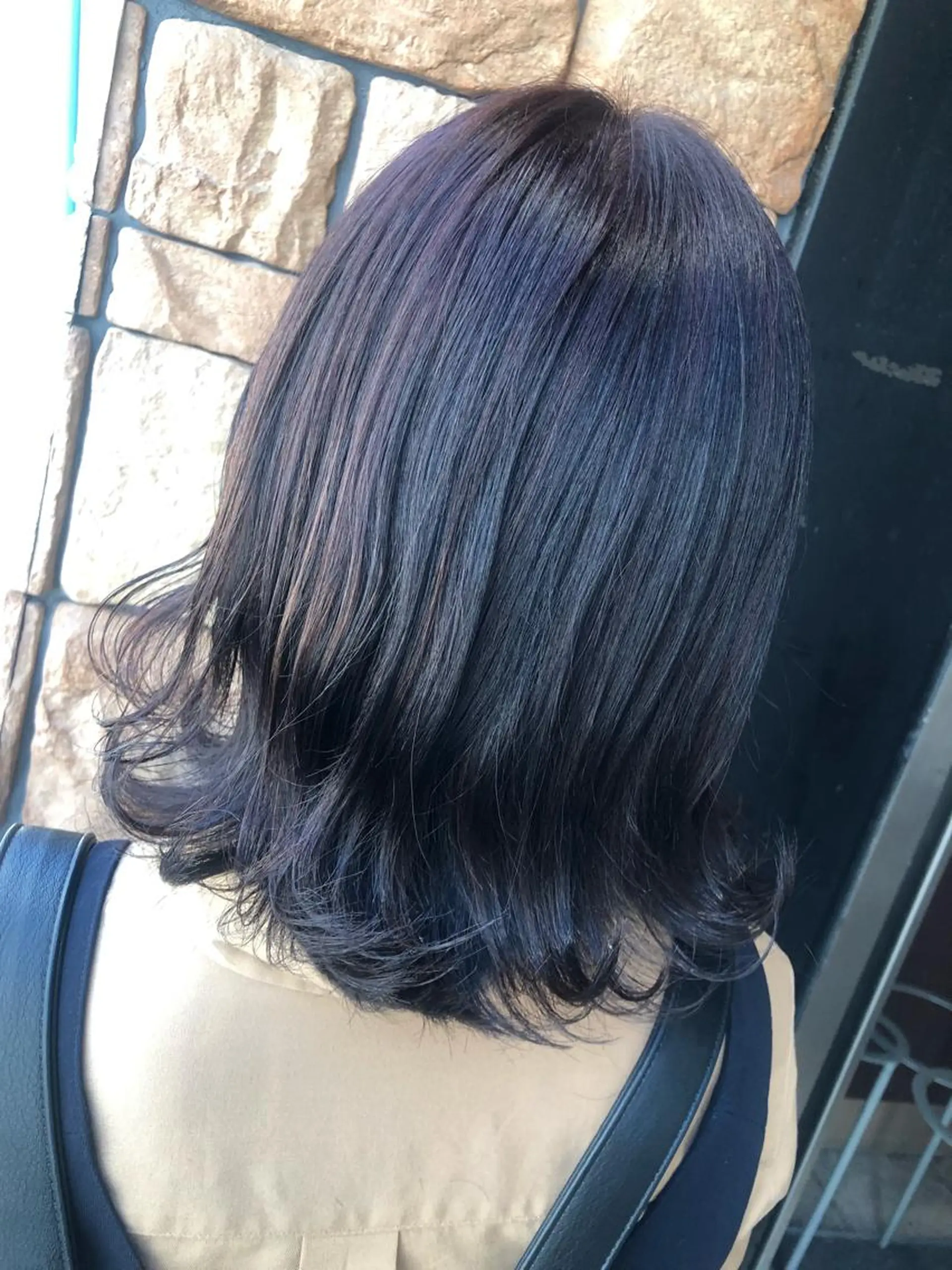 ミディアム カット ヘアカラー 野上 綾香のヘアスタイル