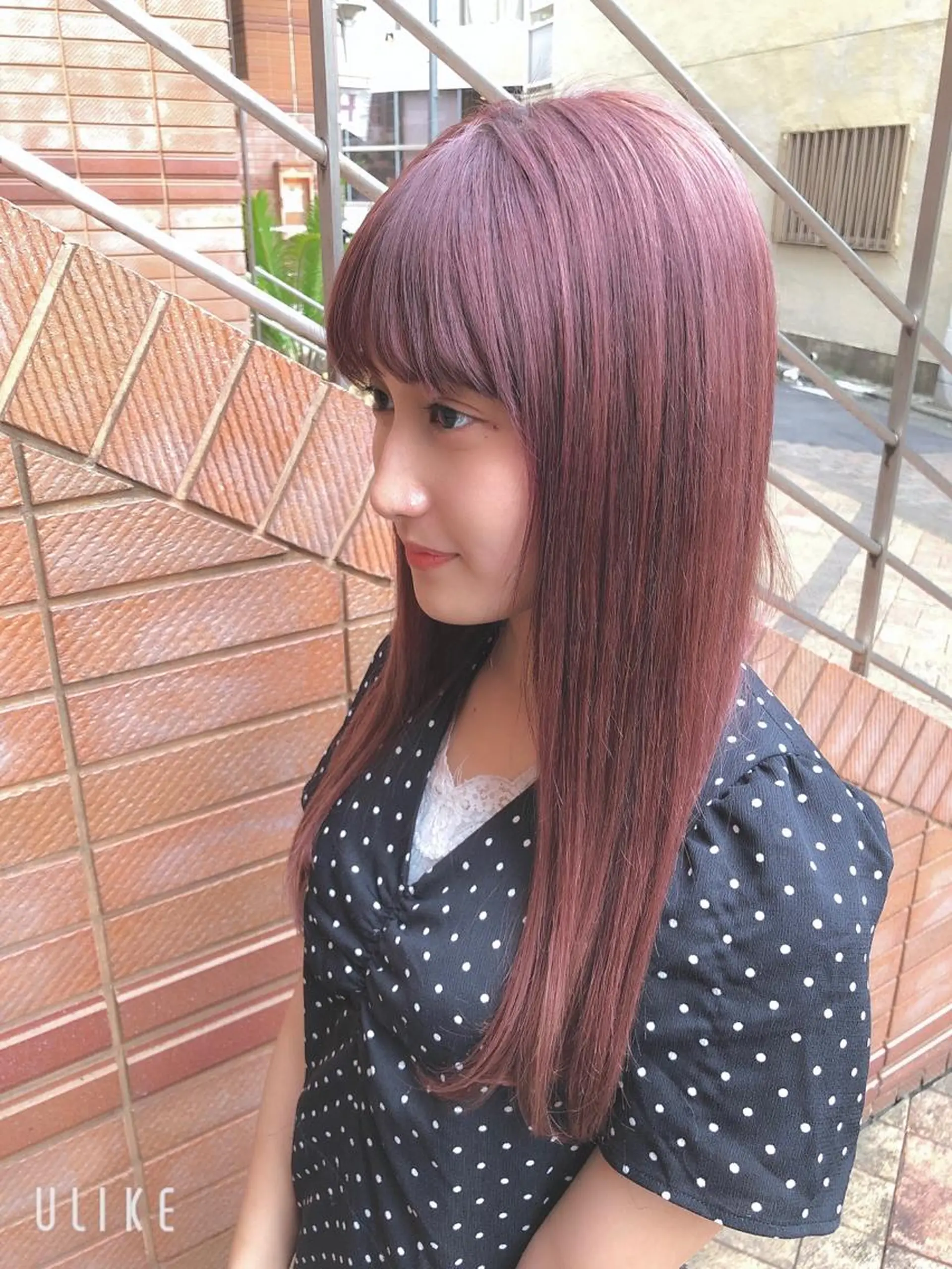 セミロング カラー 髪質改善/縮毛矯正 /恵比寿/横山将大のヘアスタイル