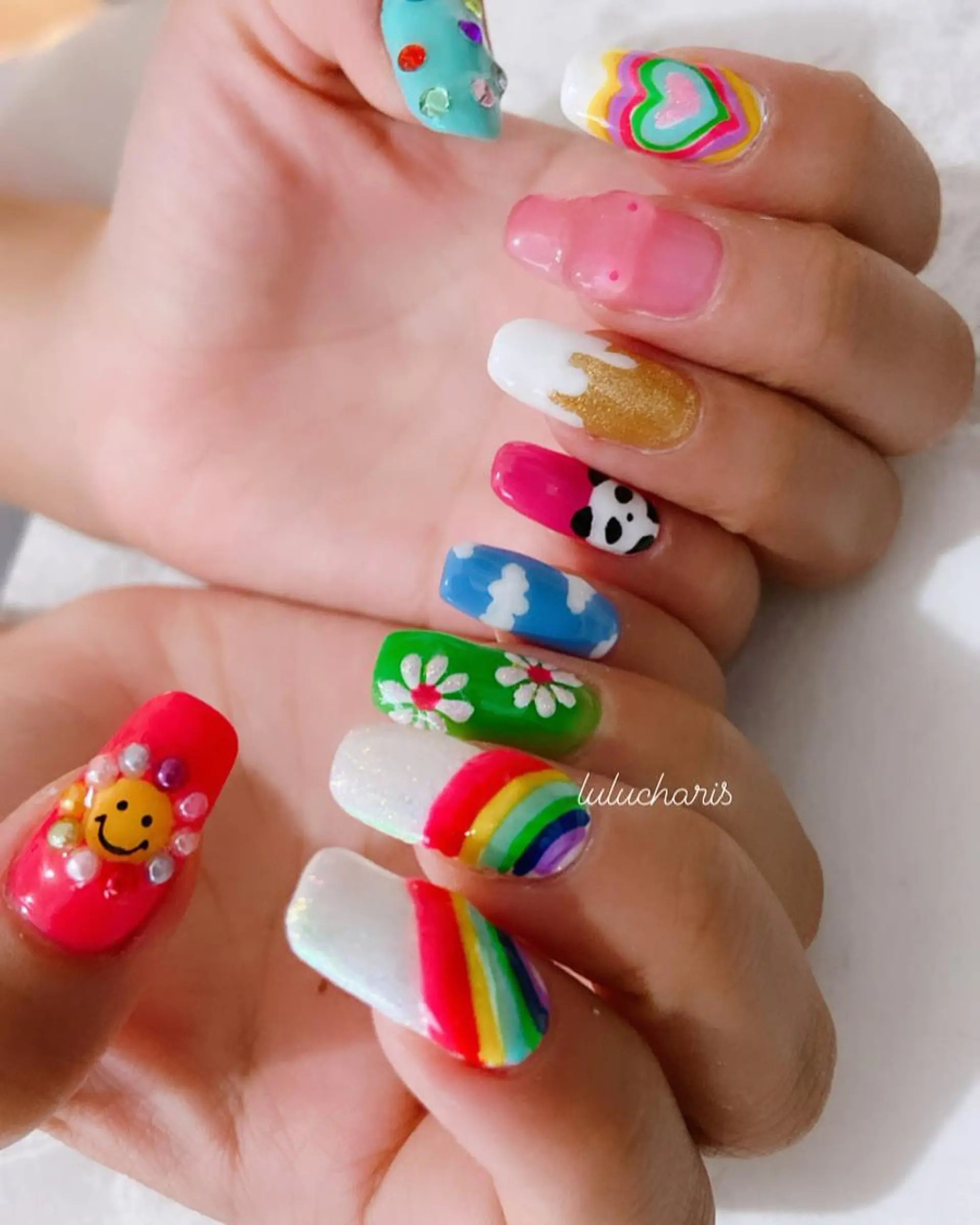 ネイル 持ち込み lulucharis nailのネイルデザイン