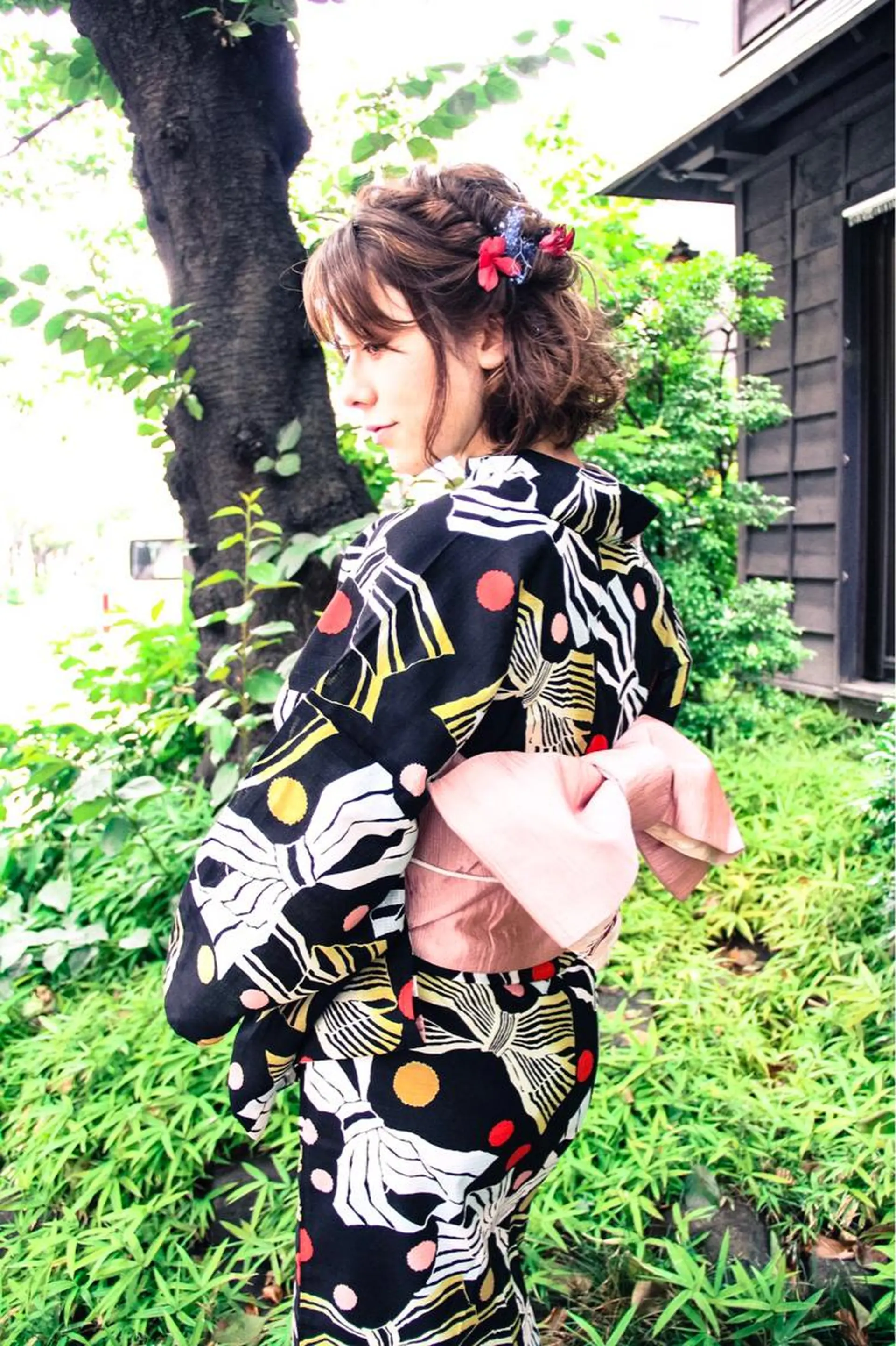 ヘアアレンジ 似合わせ艶髪カラー ❤️ハダユミのヘアスタイル