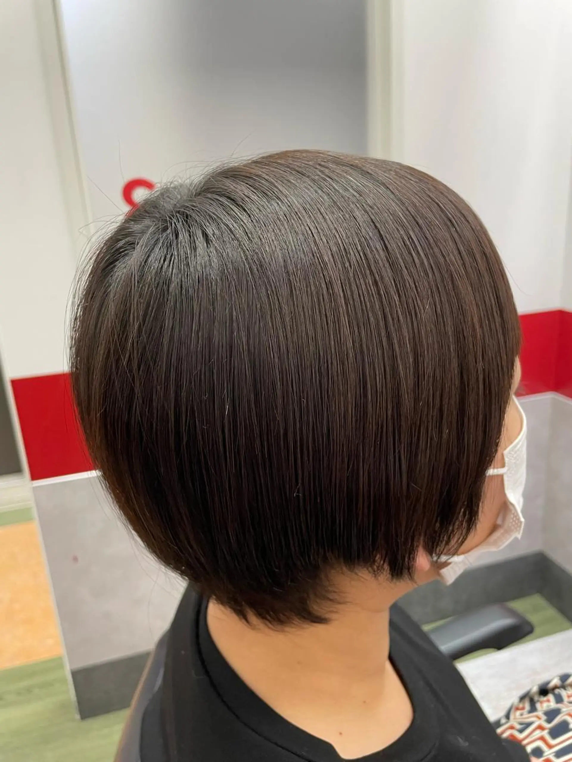 ショート ショートヘア 縮毛矯正 ✂️艶髪師 MAHO✂️のヘアスタイル