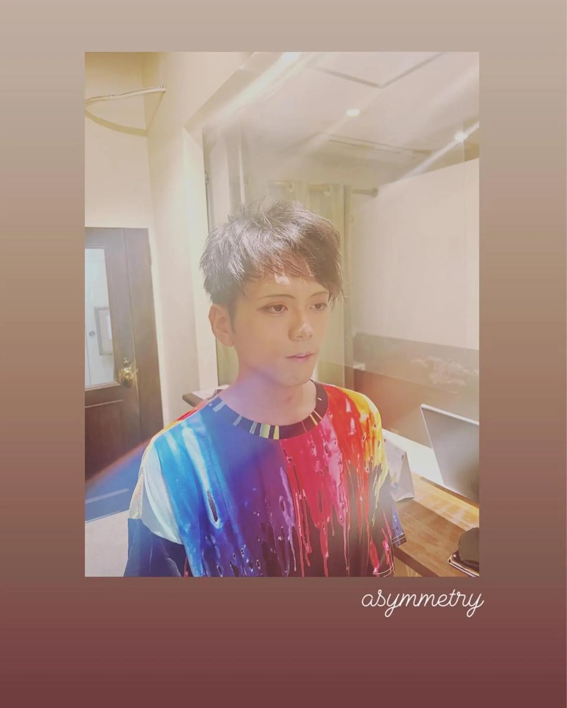 ショート メンズ ハイライト/インナー /ブリーチ/レイヤーのヘアスタイル