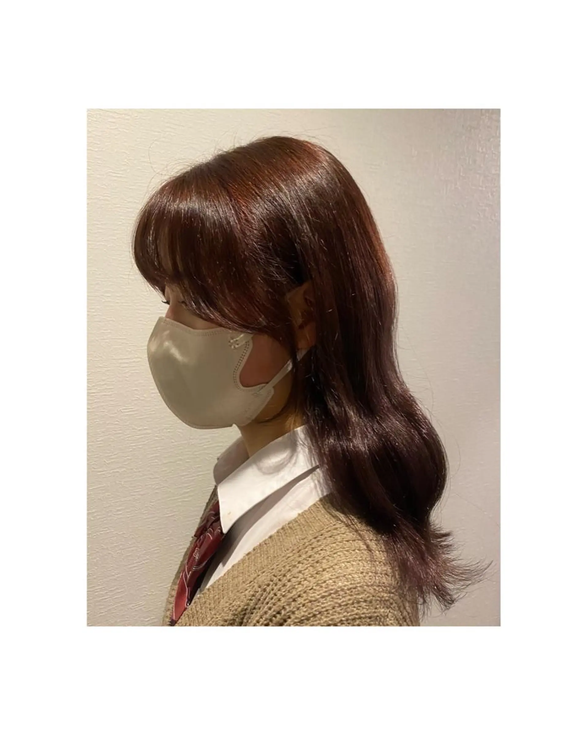 ロング カラー ヘアアレンジ カット 🎀レイヤーカット/ 艶カラー/ﾕｶ🎀のヘアスタイル
