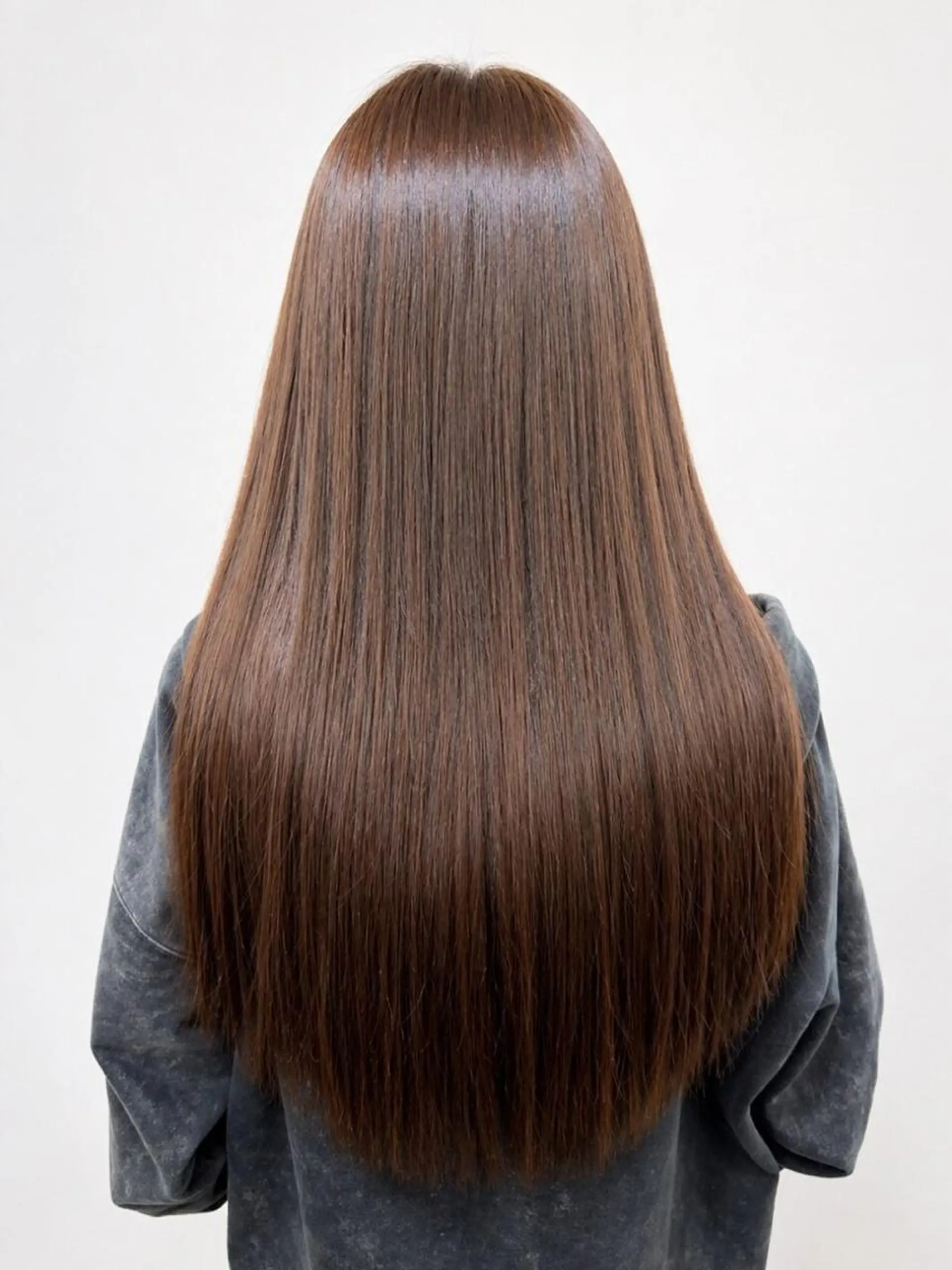 ヘアアレンジ カラー シールエクステ 黒髪 ブリーチ デザインカラー ダブルカラー LuciAエクステ カラー3000セラのヘアスタイル