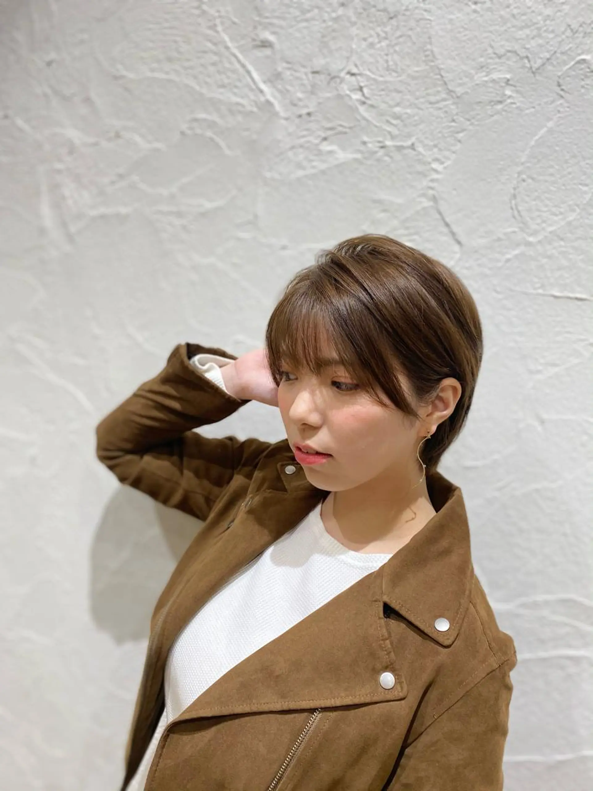 ショート カラー カット 堀 大輔のヘアスタイル