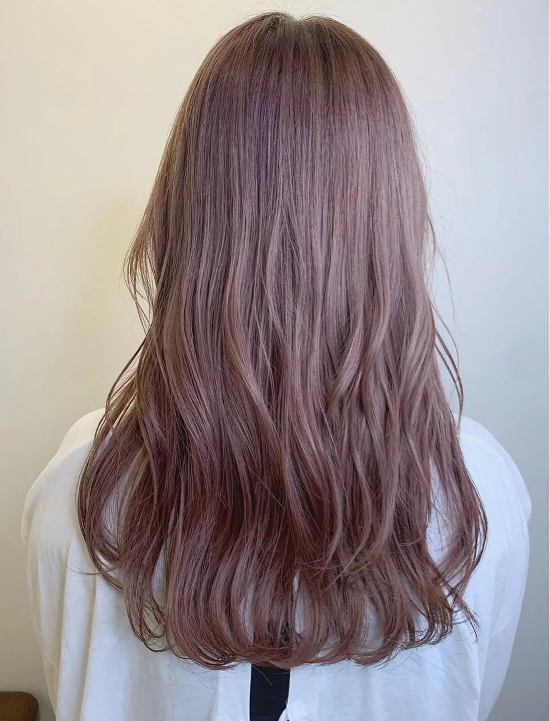 ロング カラー アッシュ ピンクカラー ピンクアッシュ mizuki roan多々良店のヘアスタイル