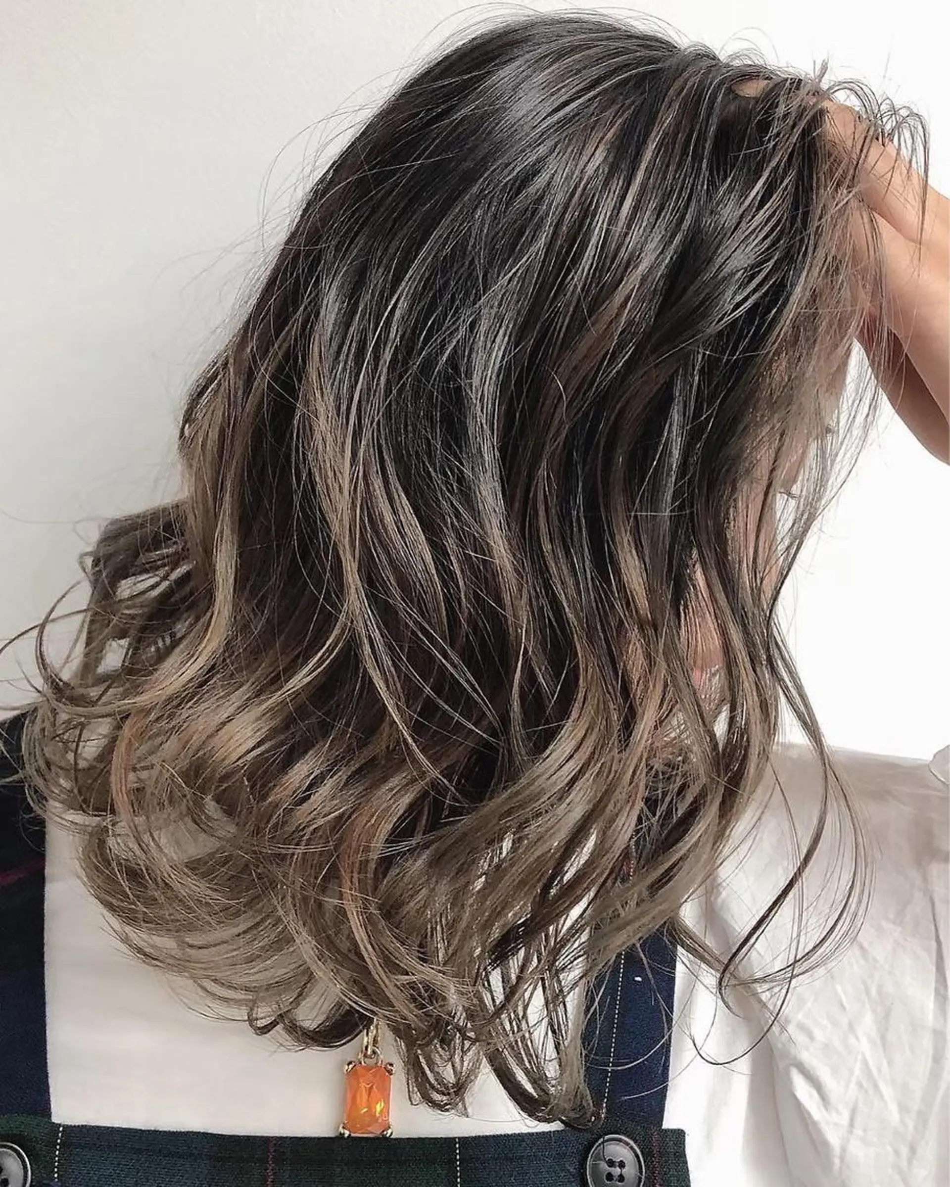 ロング カラー ケイジ✨透明感 /艶カラー✨のヘアスタイル