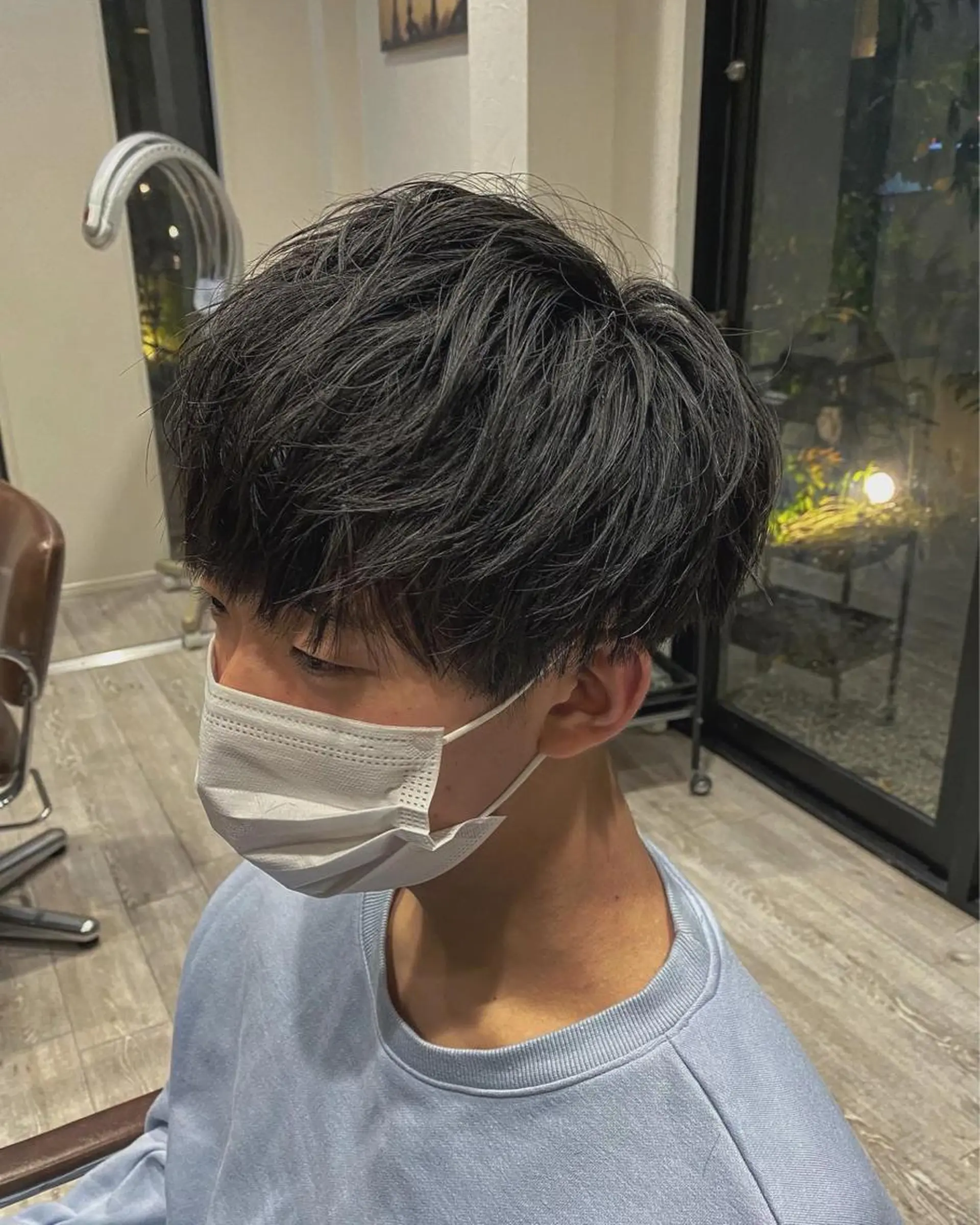 メンズ マッシュ 池田 健汰のヘアスタイル