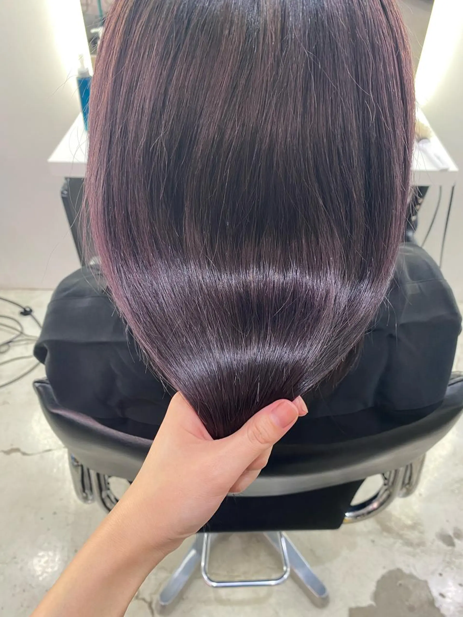 ミディアム aoi ♡グレージュ ・ベージュカラーのヘアスタイル