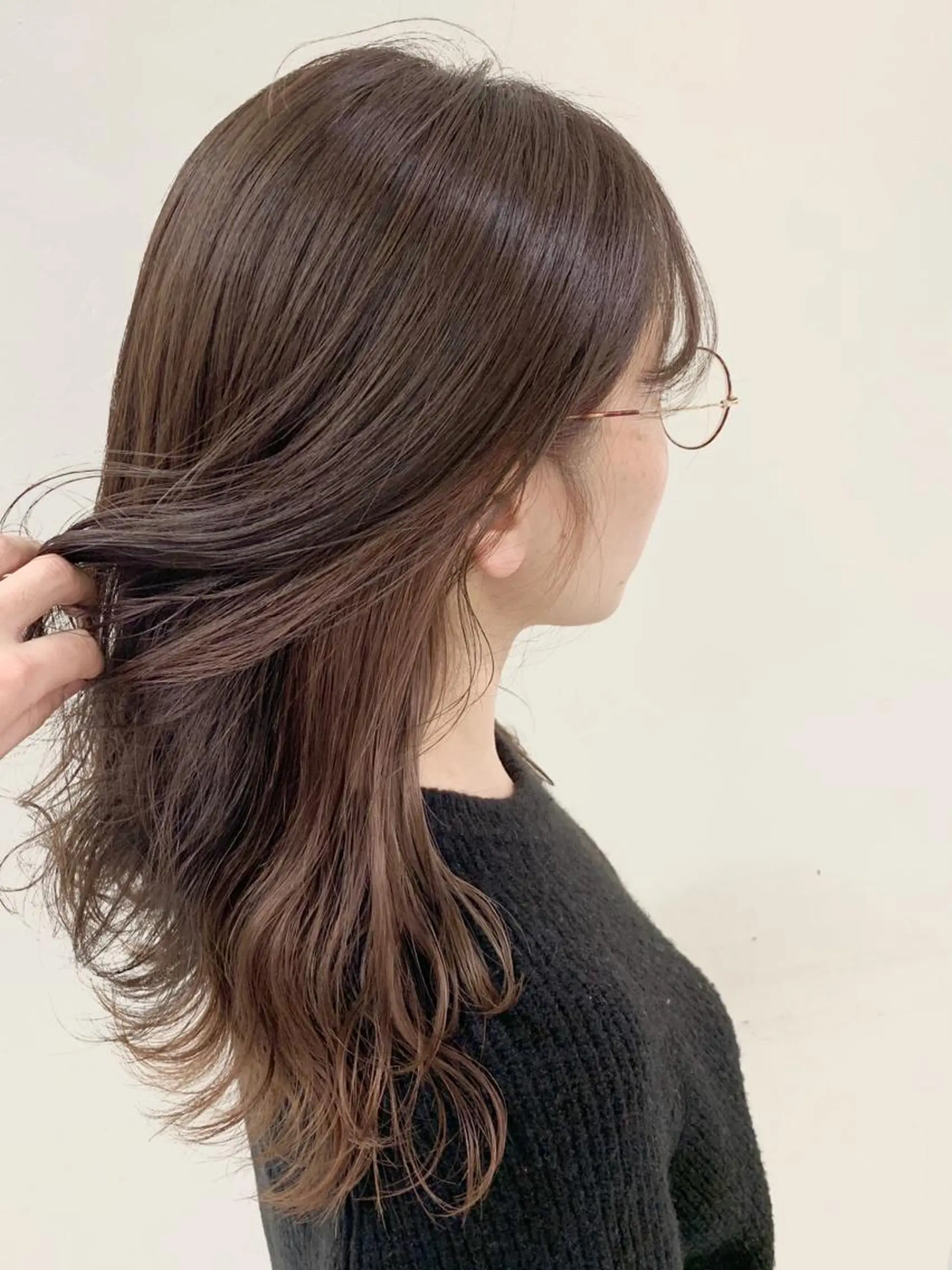 カラー ベージュカラー インナーカラー ピンクカラー ピンクベージュ ヘアカラー トリートメント 窪田 椋介のヘアスタイル