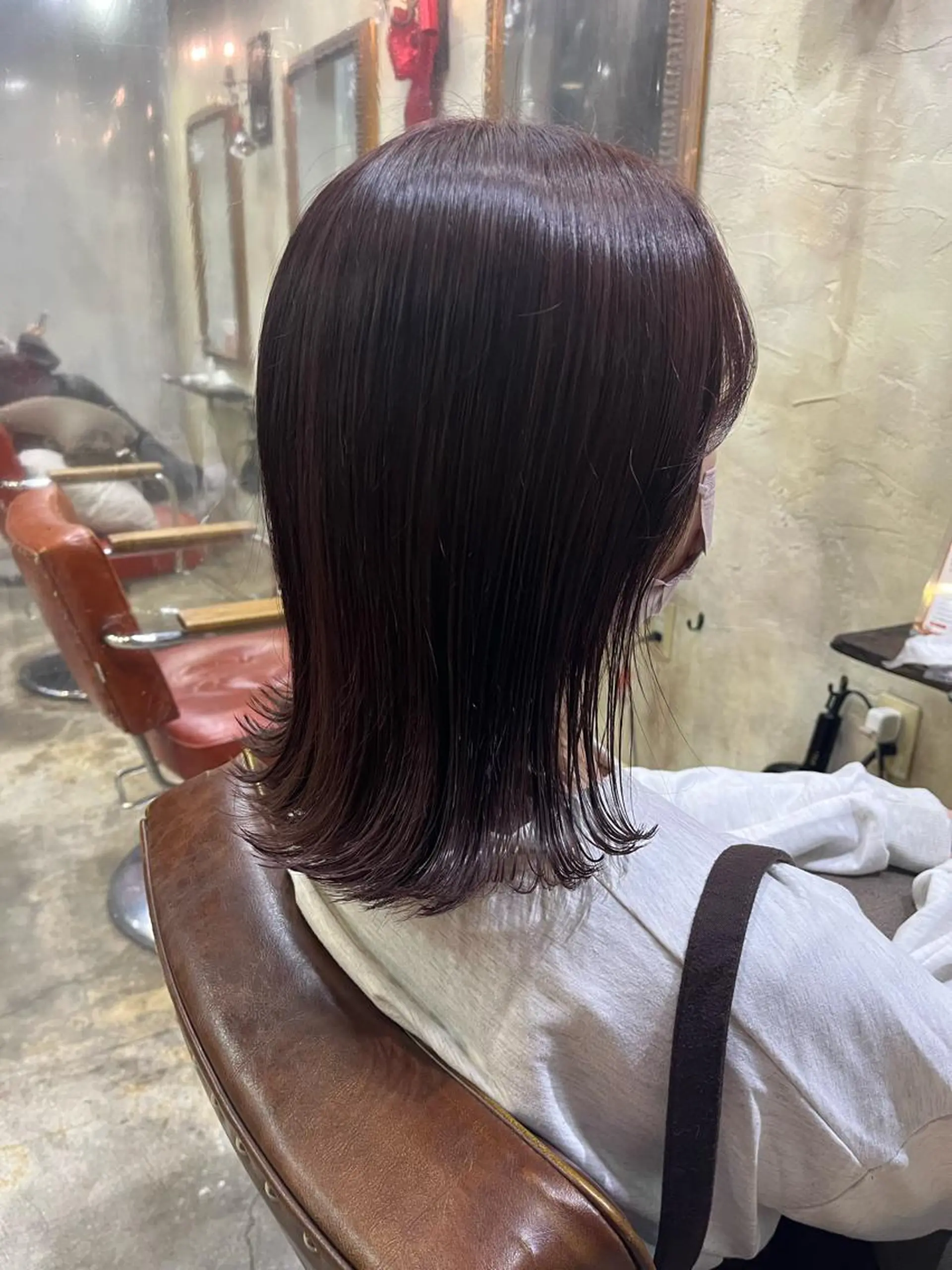 ミディアム カラー カット ヘアカラー トリートメント ハイトーンカラー🩵 耳ツボジュエリー👂のその他イメージ