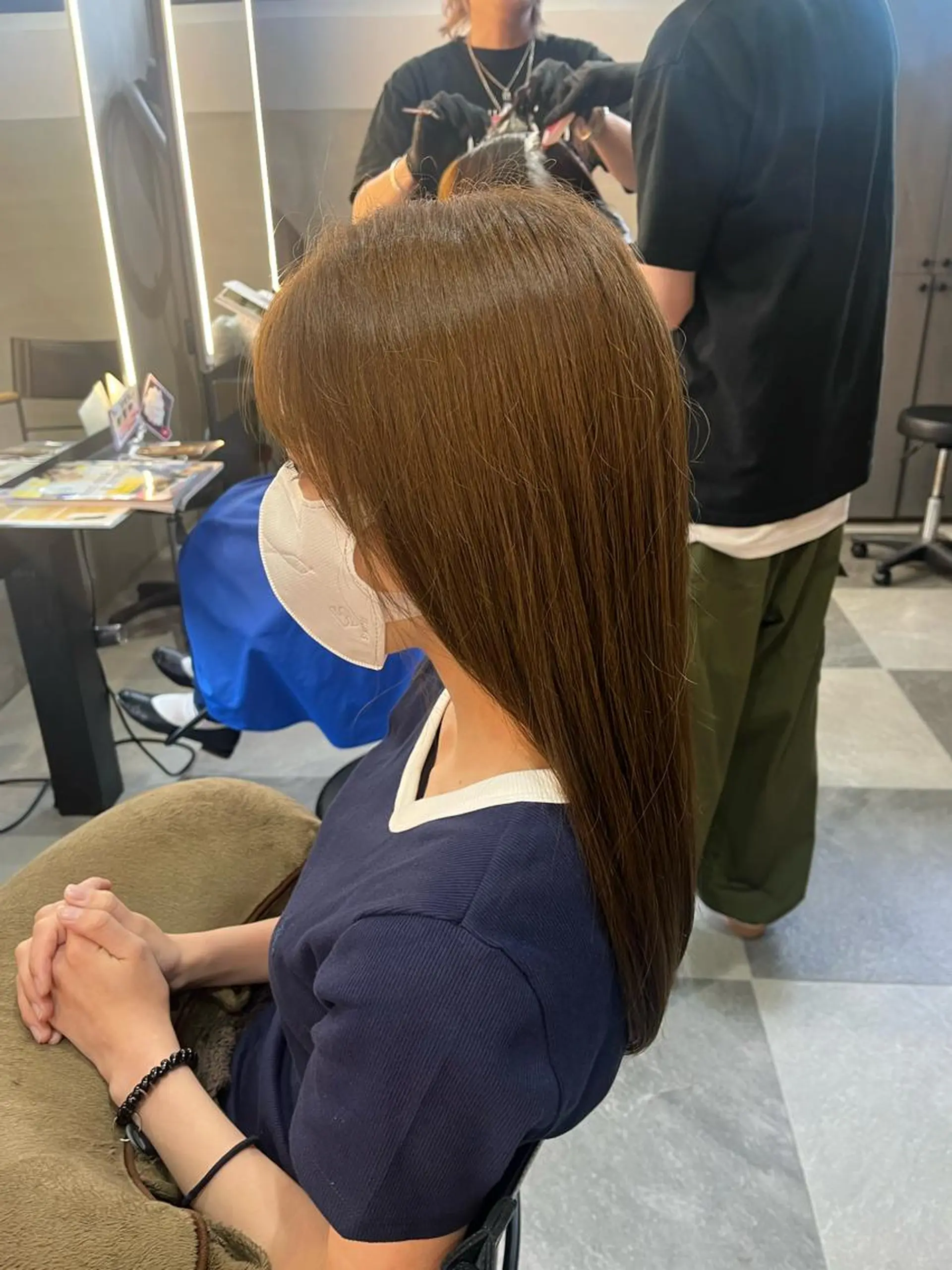 カラー 縮毛矯正/髪質改善/ ハイトーン/Makoのヘアスタイル