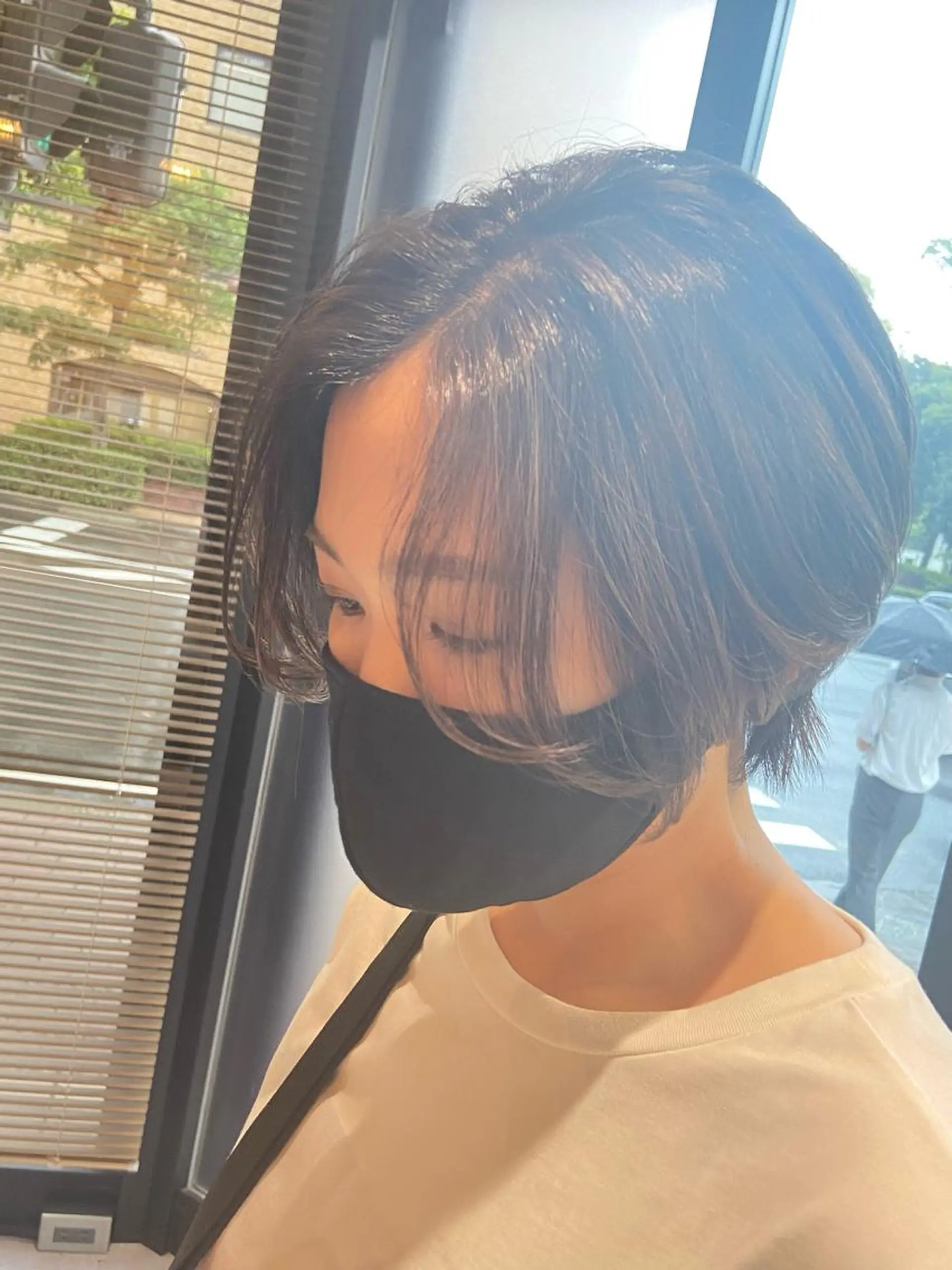 ショート カラー ハンサムショート ハイライトカラー ハイライト ショートヘア ヘアカラー トリートメント 褒められヘアー ERI✨のヘアスタイル