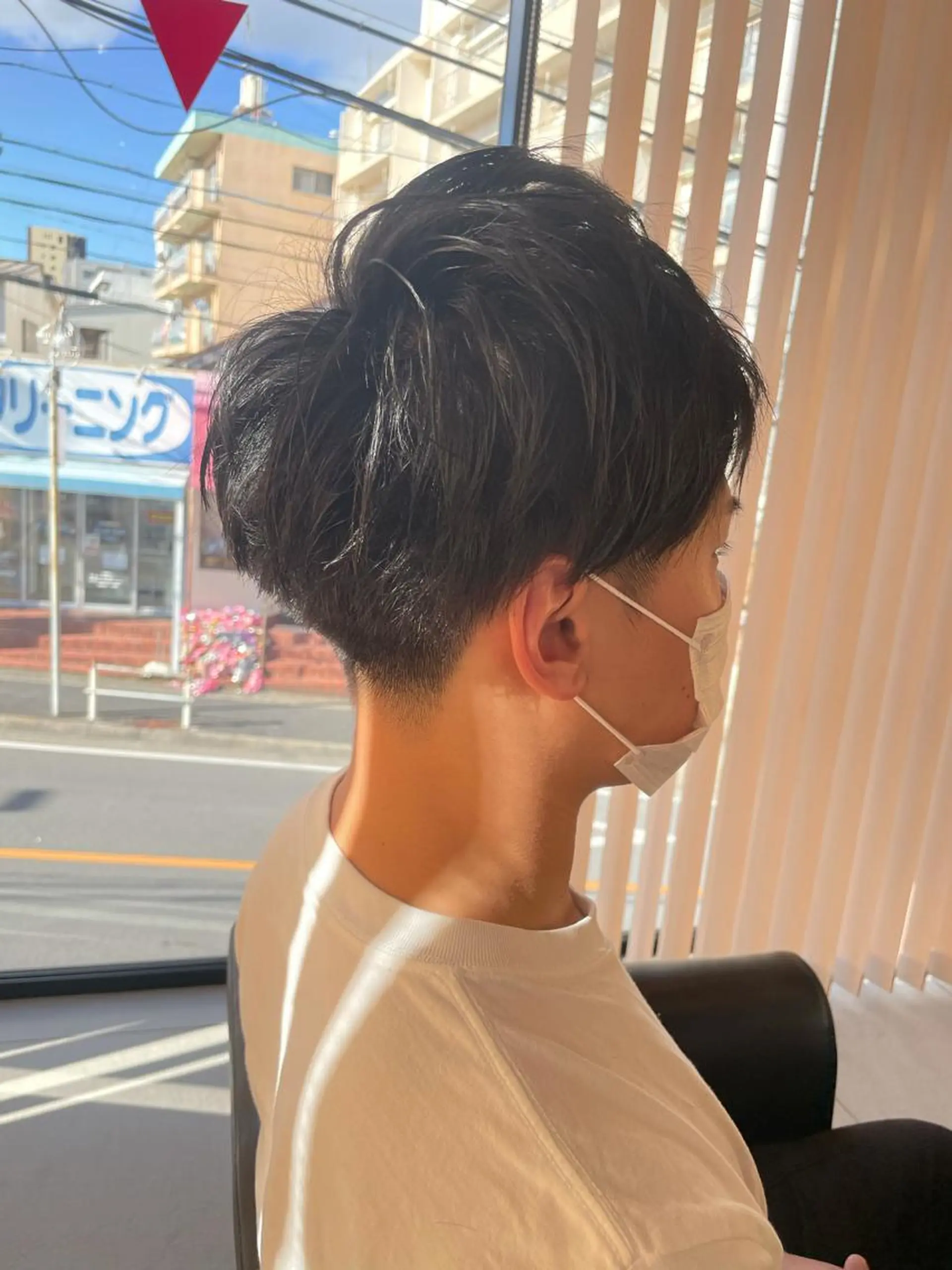 ショート メンズ マッシュ ツーブロック ショート・ボブ 中村俊哉のヘアスタイル