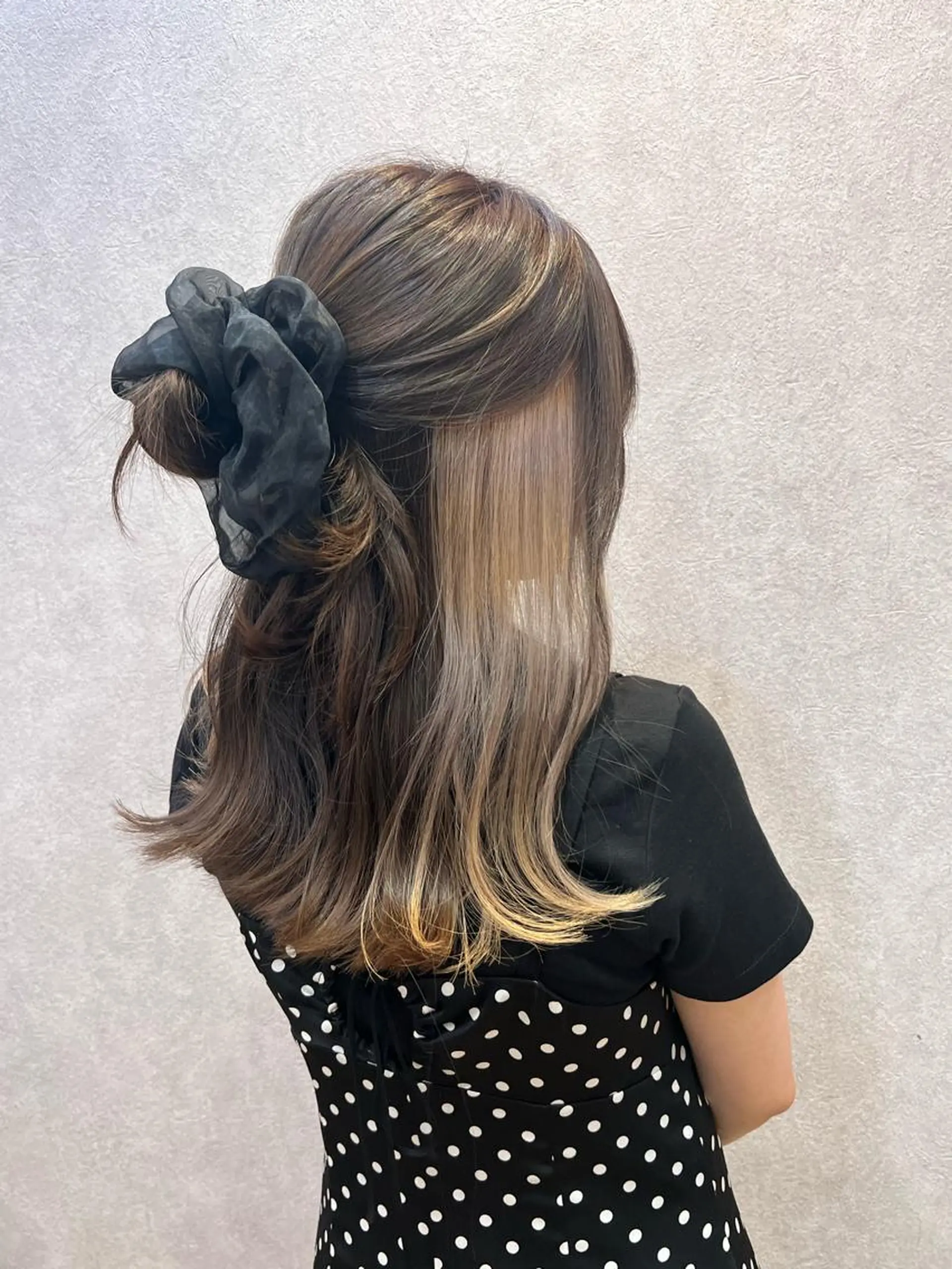 ミディアム カラー インナーカラー 🩷韓国ヘア/ヨシン モリ🩷Maikaのヘアスタイル