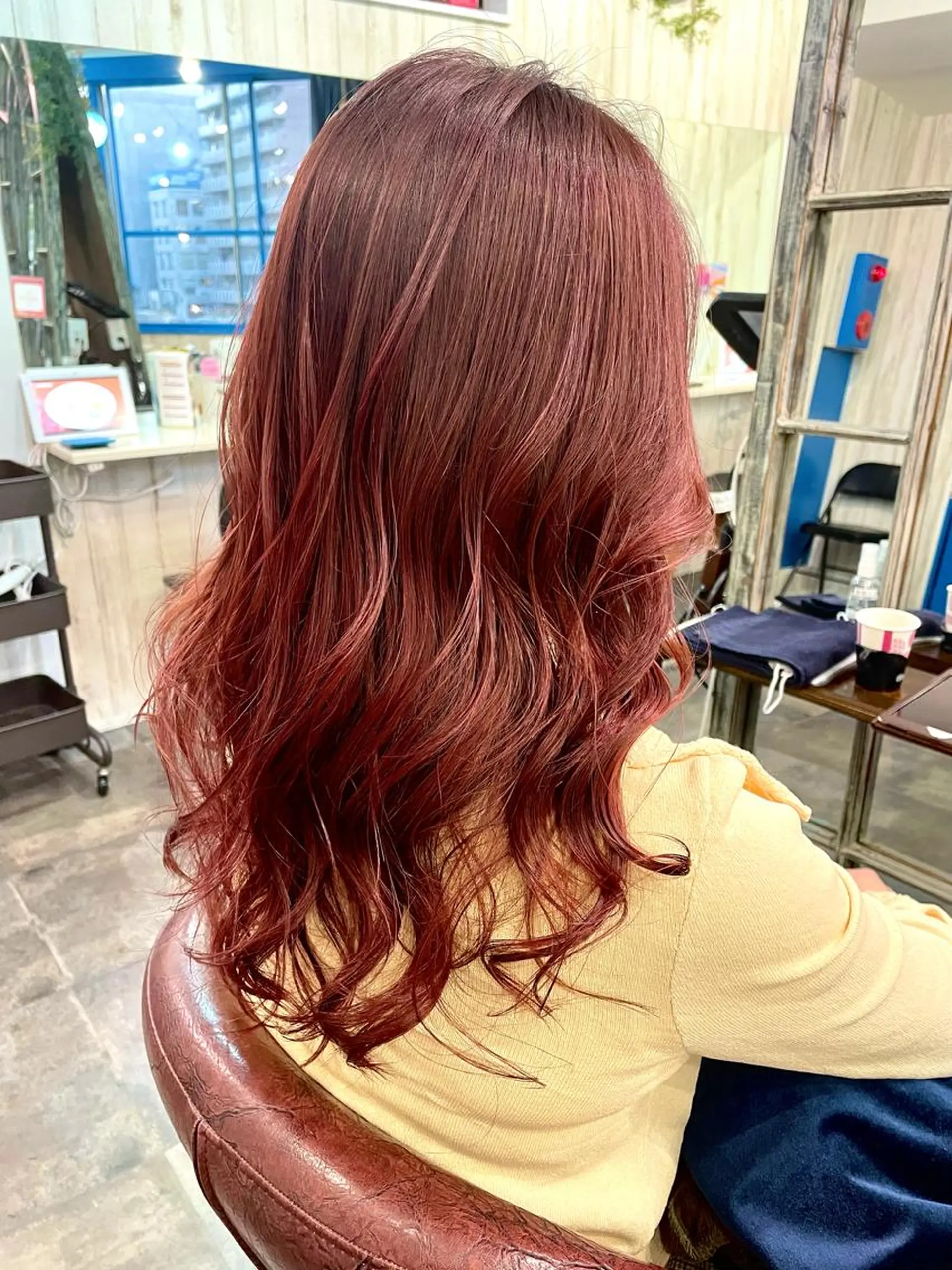 ロング カラー 韓国ヘア/レイヤー/ ツヤカラー/ Aiのヘアスタイル