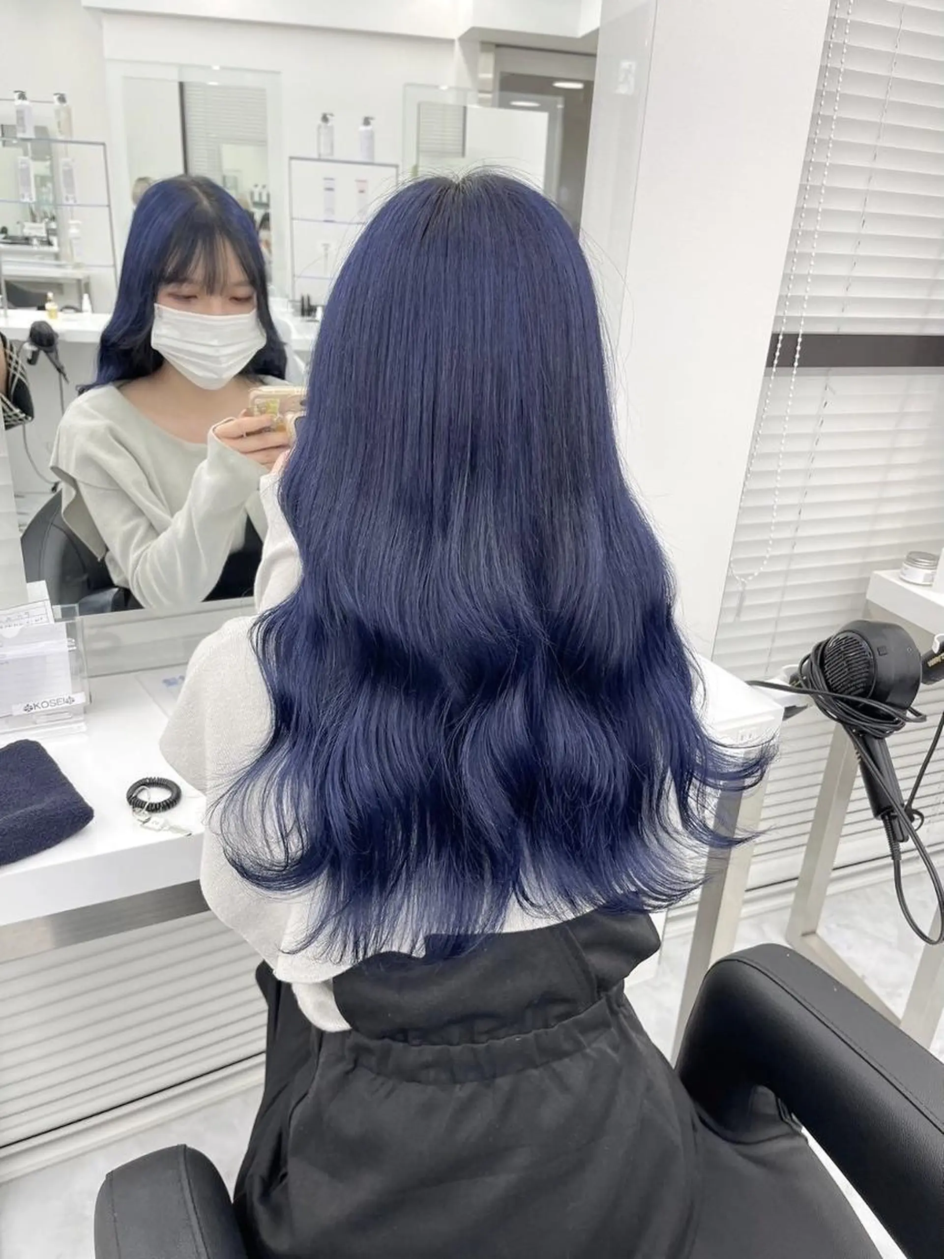 カラー ヘアカラー 韓国うる艶ハイトーン 💙ayana💙のヘアスタイル