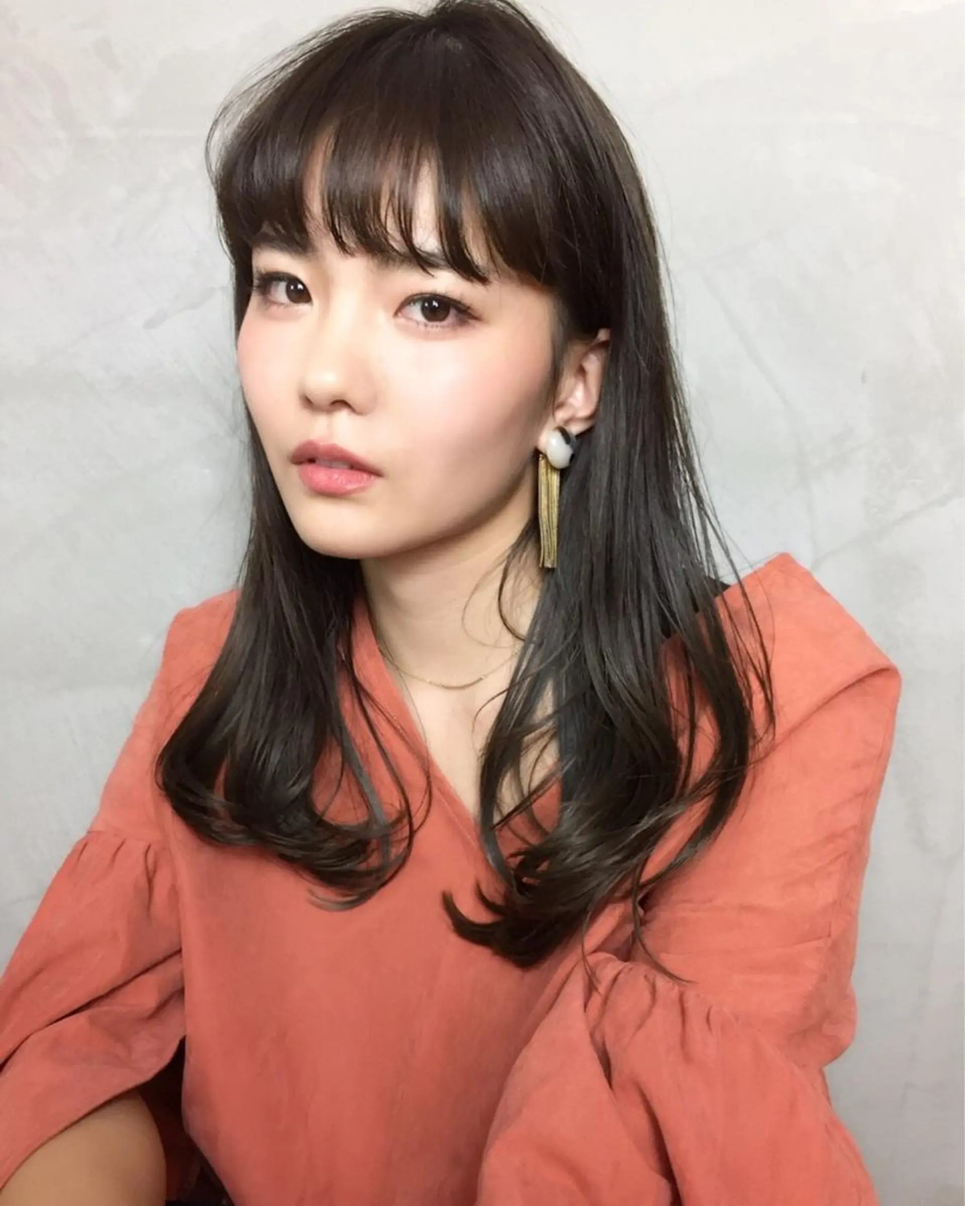 ロング カット 縮毛矯正 トリートメント Reve Resort池袋のヘアスタイル