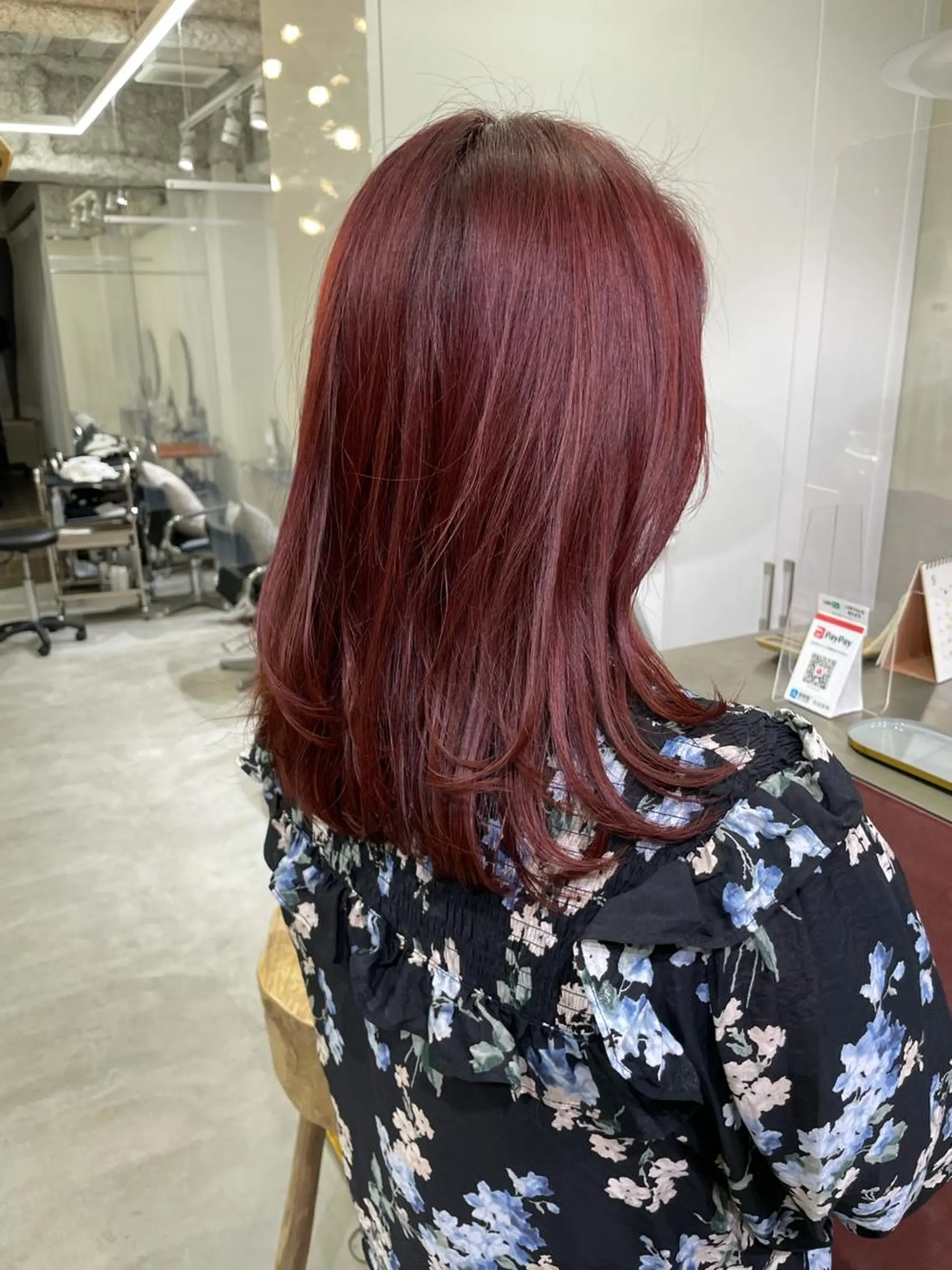 ミディアム 千原 海颯のヘアスタイル