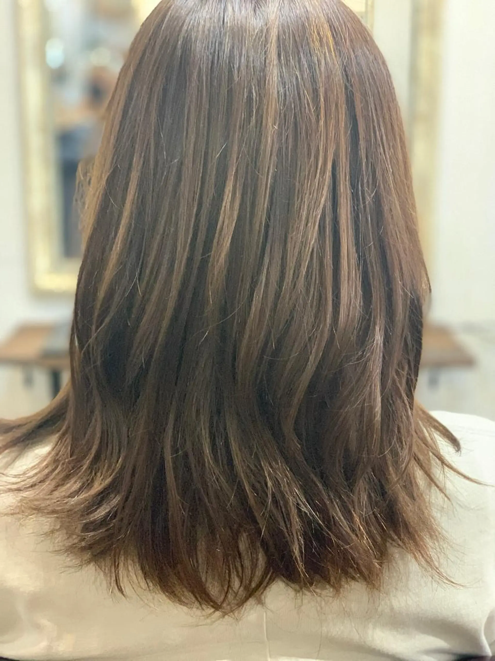 ミディアム 前井 正人のヘアスタイル