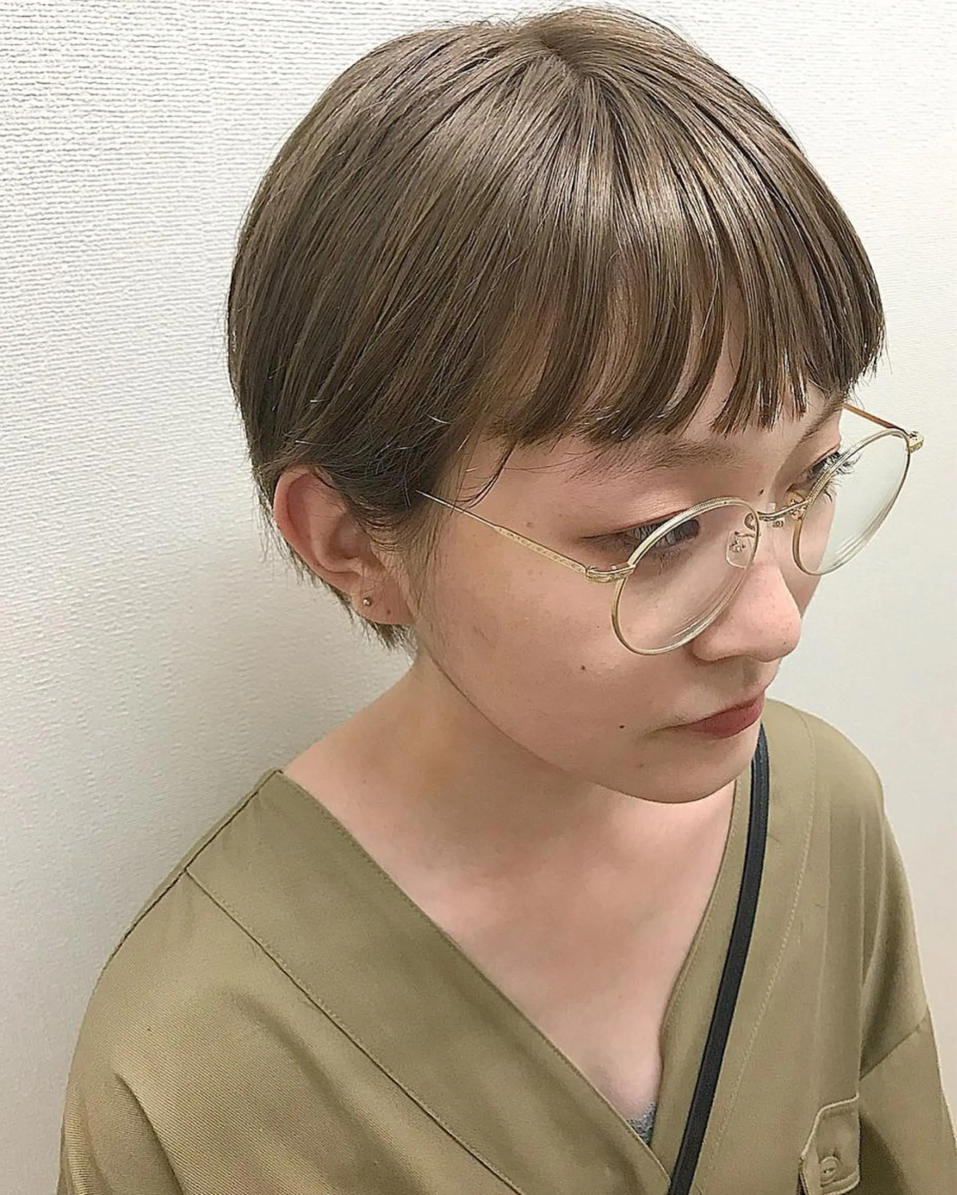 ショート カラー 🧡色落ちまで2度綺 麗なカラー🧡ヨシキのヘアスタイル