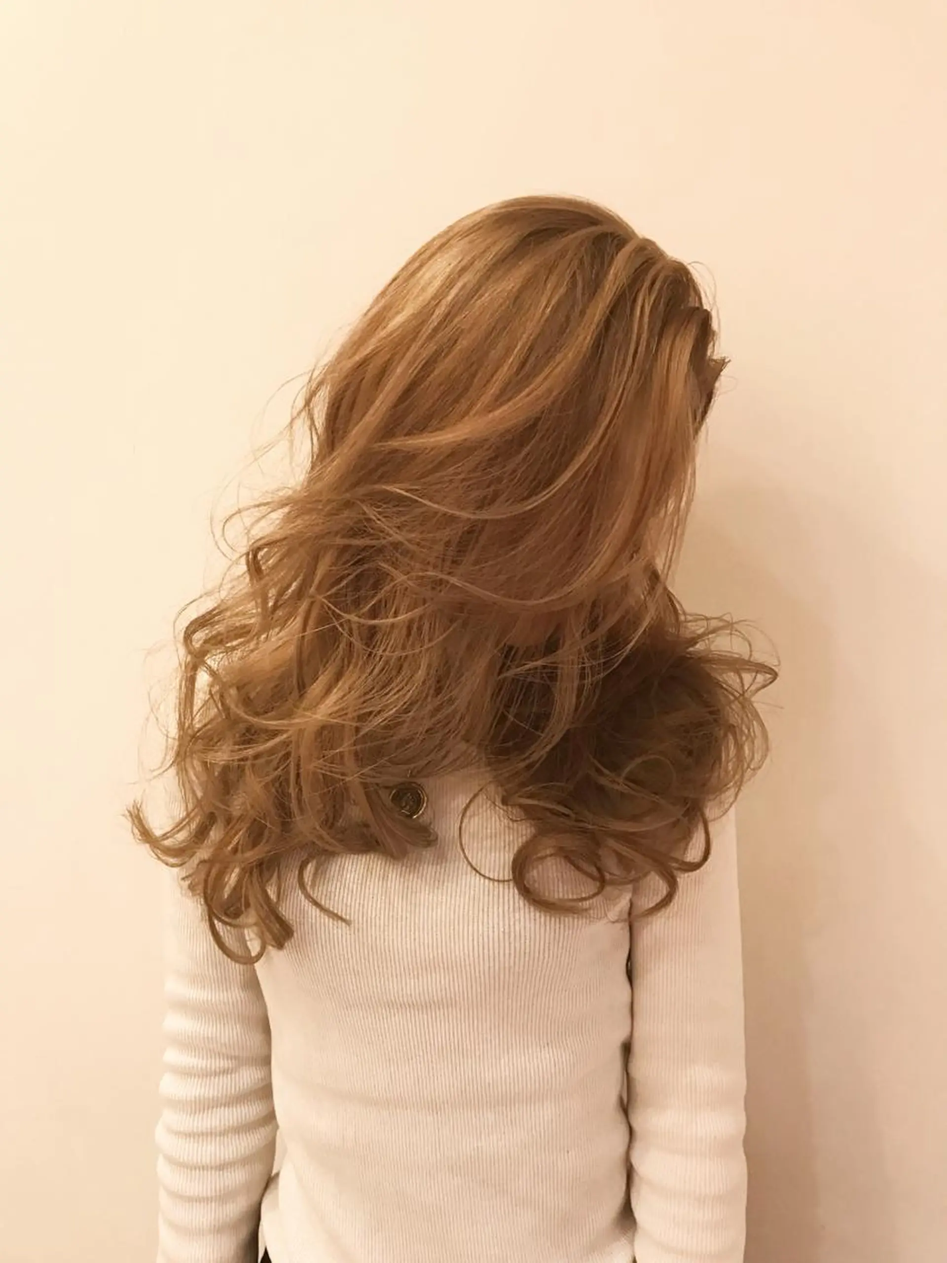 ロング カラー シールエクステ⭐️ オオミタクヤのヘアスタイル