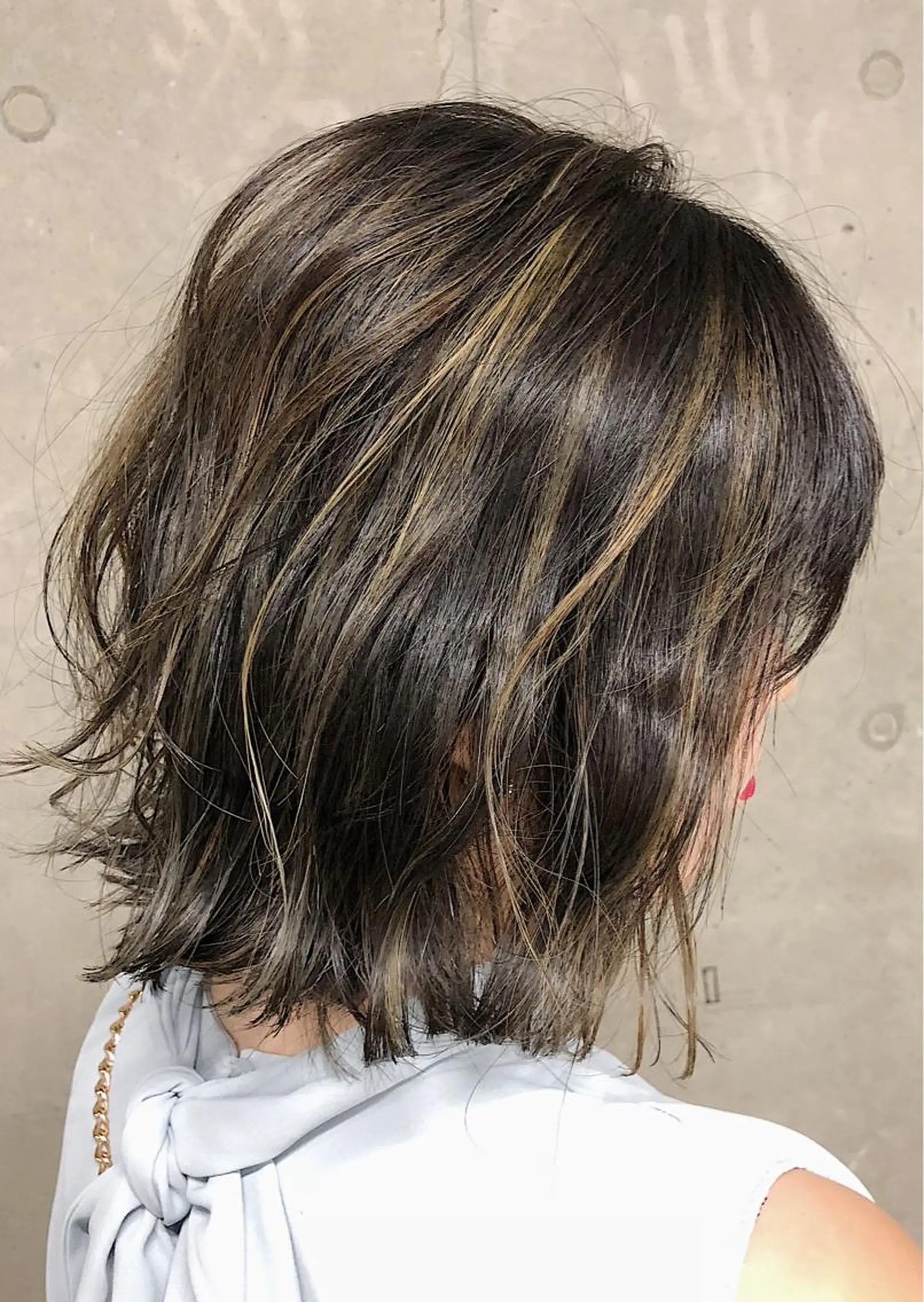 ショート カラー ハイライトカラー ハイライト ノンダメージ髪質改善 カラー💎/KURAのヘアスタイル
