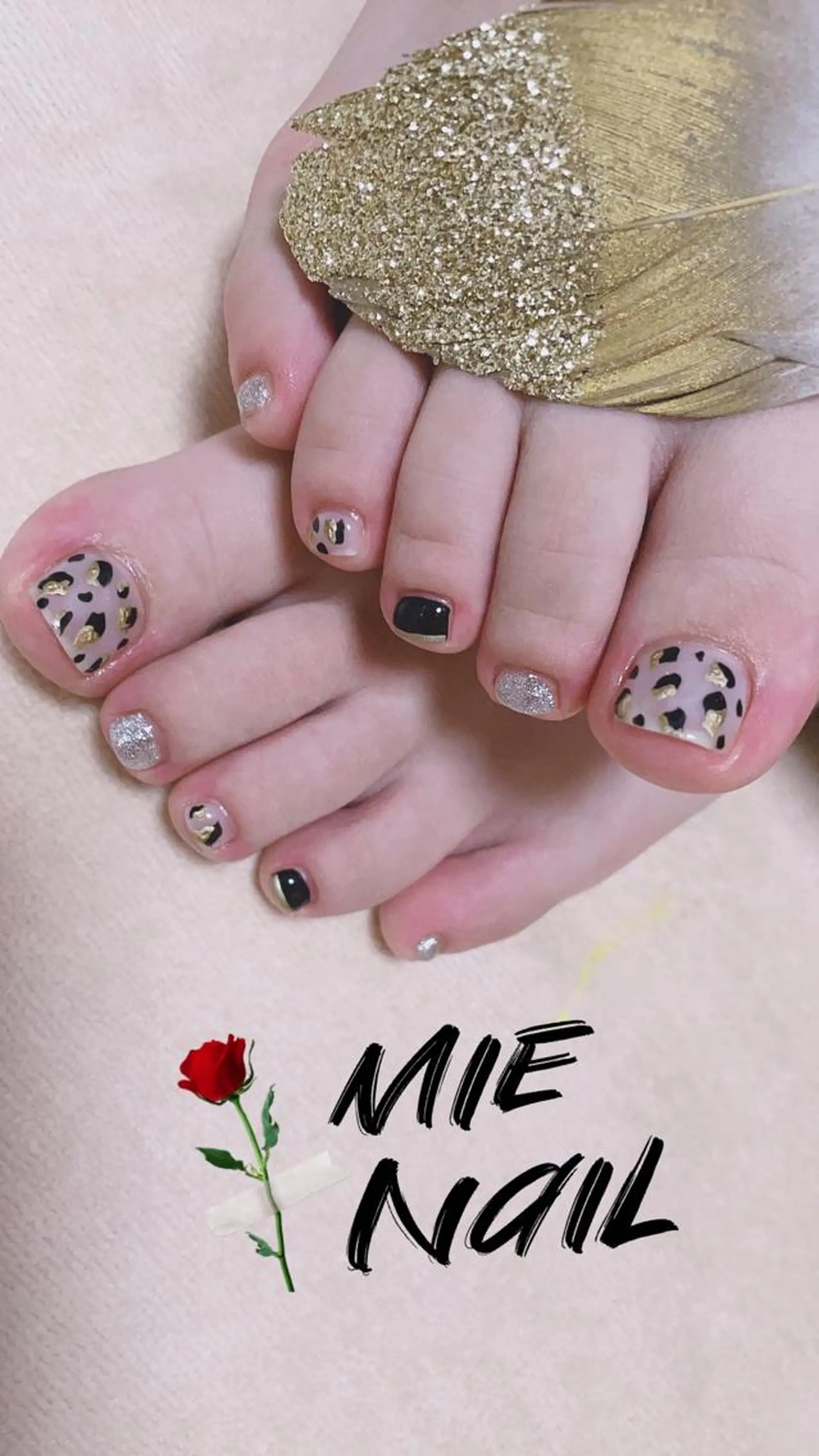 ネイル フットネイル Mie nailのネイルデザイン