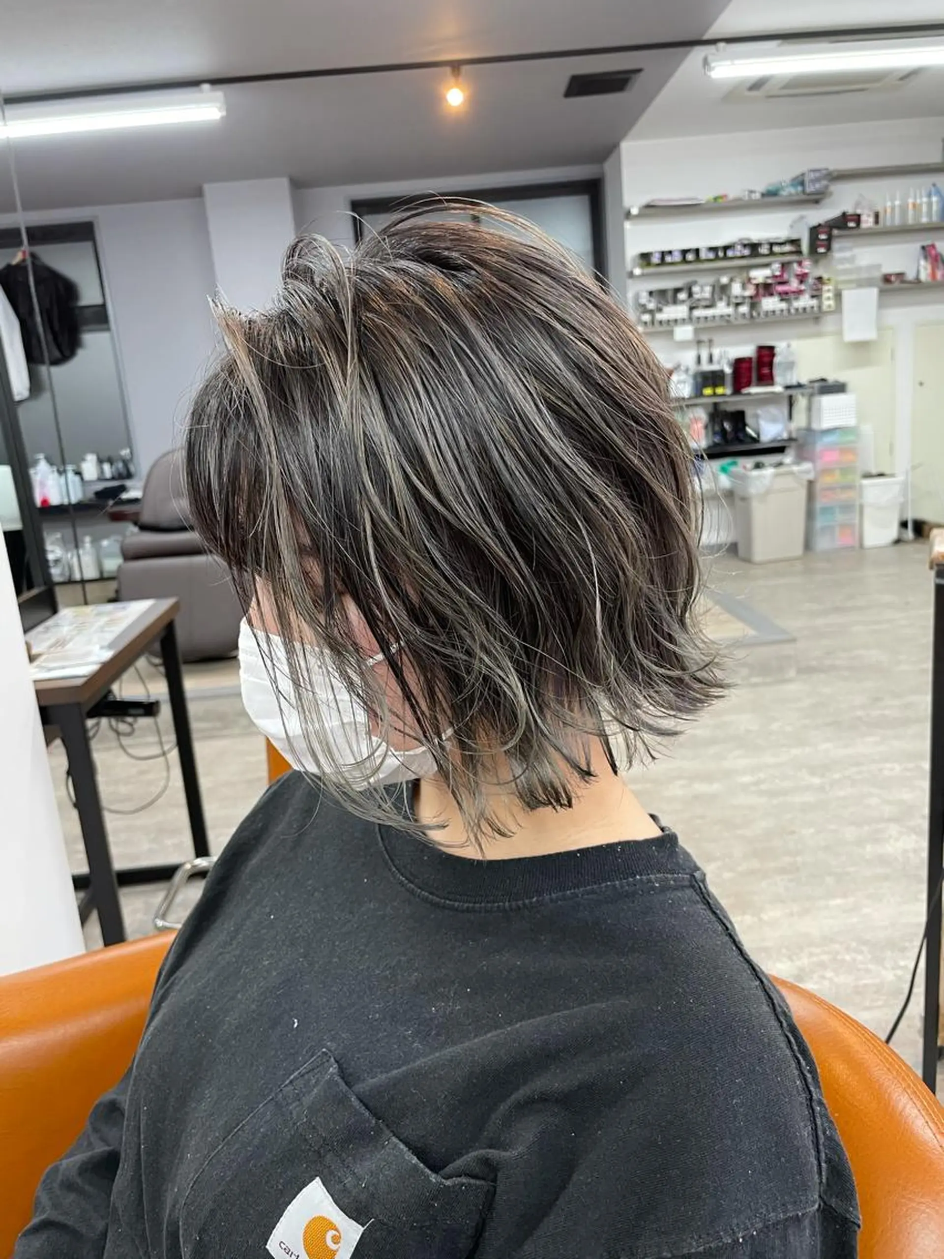 ショート カラー 須佐 勝也のヘアスタイル