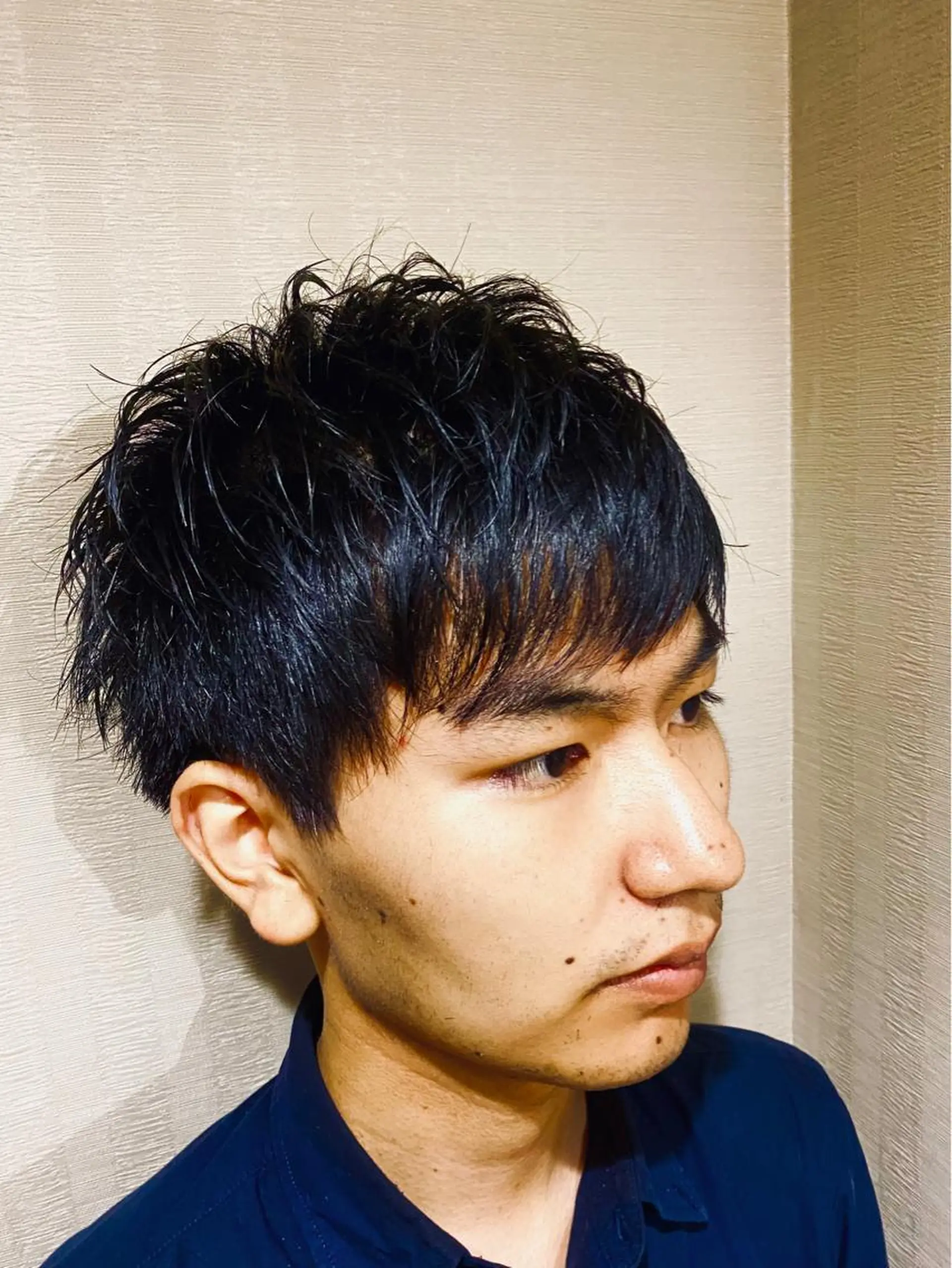 ショート メンズ 波岡 萩斗のヘアスタイル