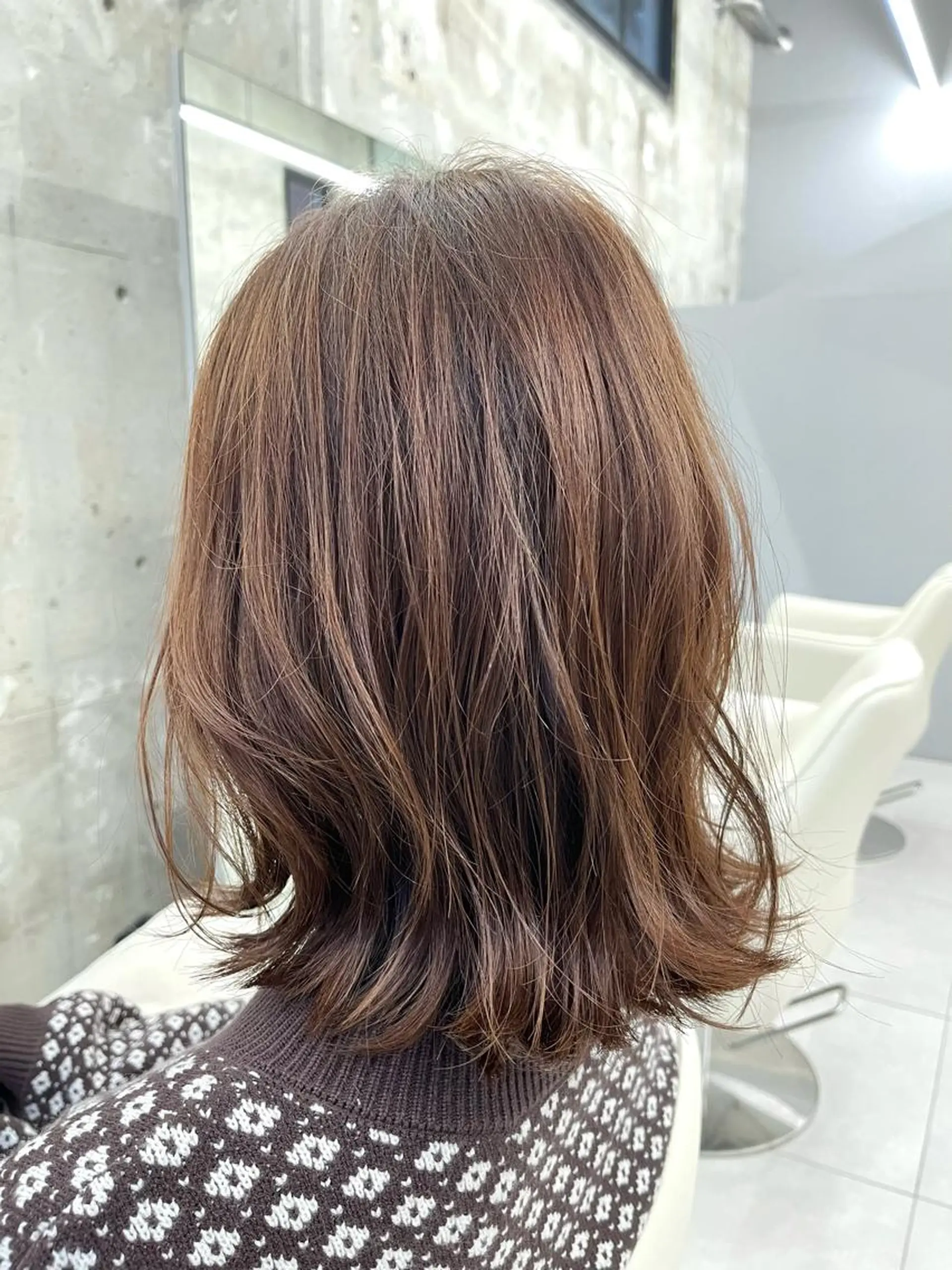 ミディアム カラー トリートメント 滝沢 嵩大のヘアスタイル