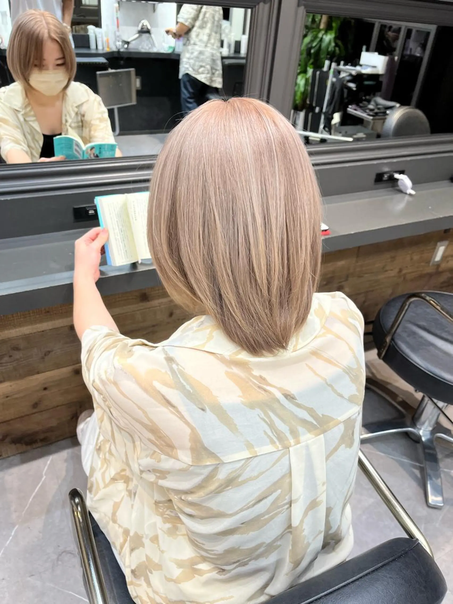 カラー ハイトーン職人 ♡中島凱人のヘアスタイル