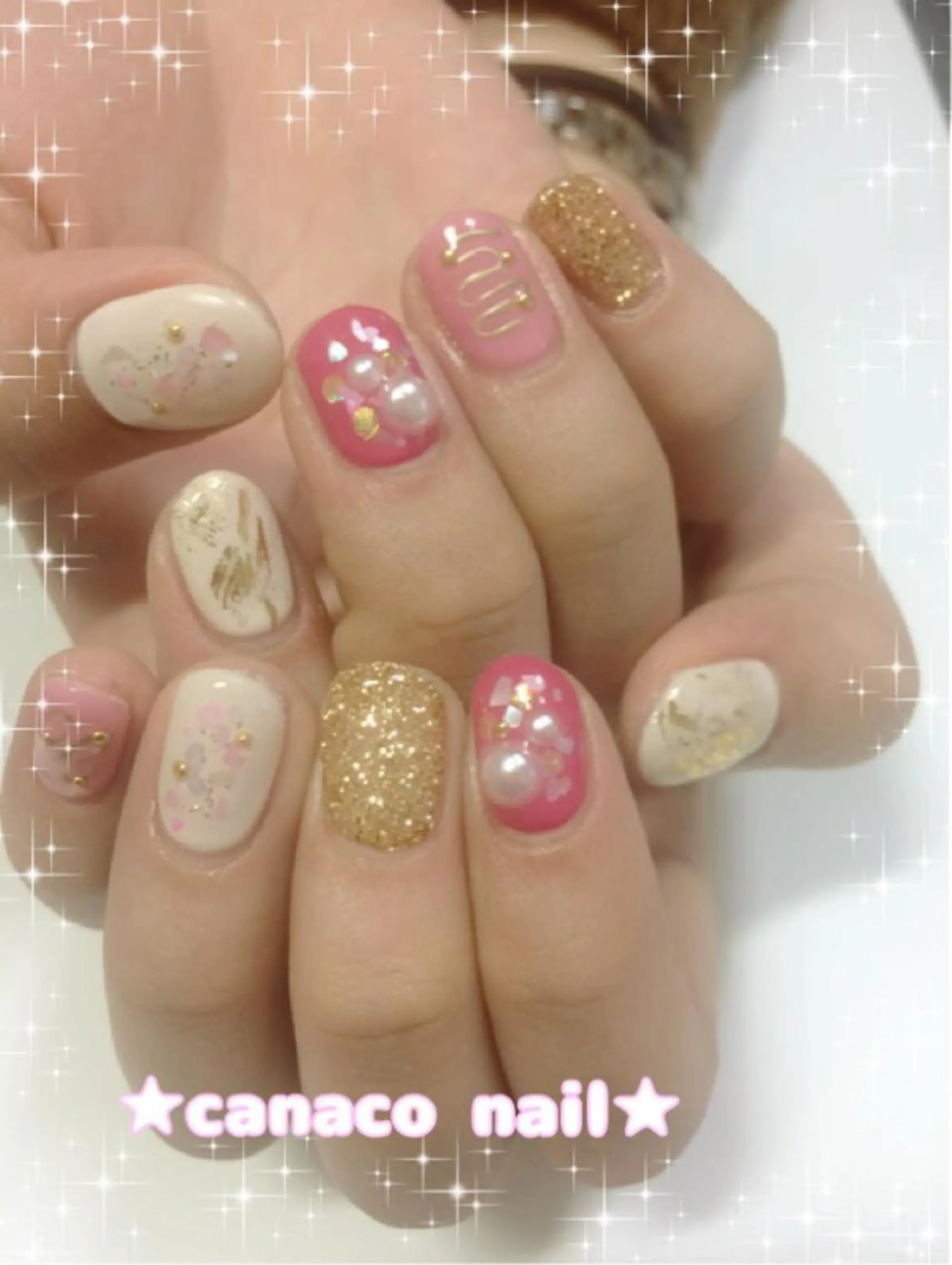 ネイル ハンドネイル ハンドケア ベテランネイル cnc  nailのネイルデザイン