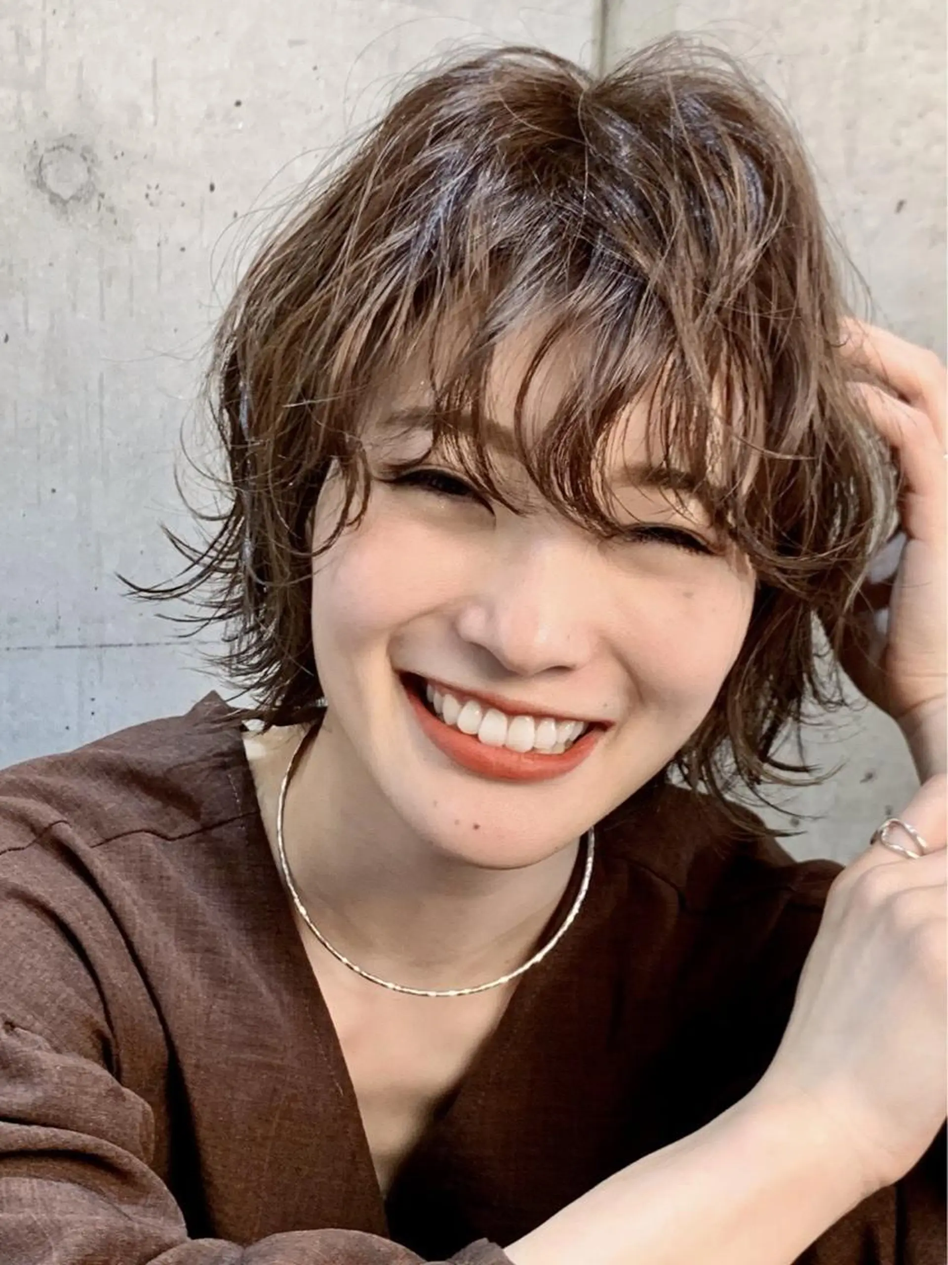 ショート 柳下 涼のヘアスタイル