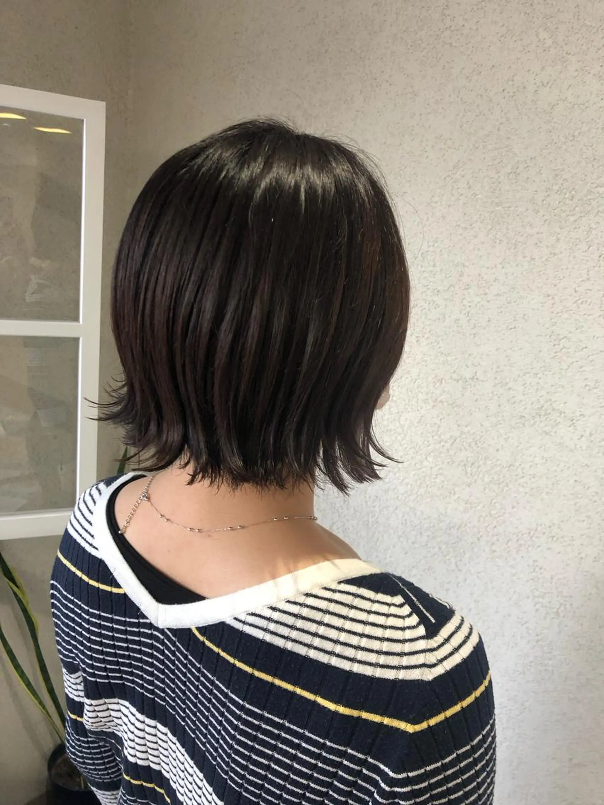 ショート 切りっぱなしボブ ボブ カット 阿部 美咲のヘアスタイル