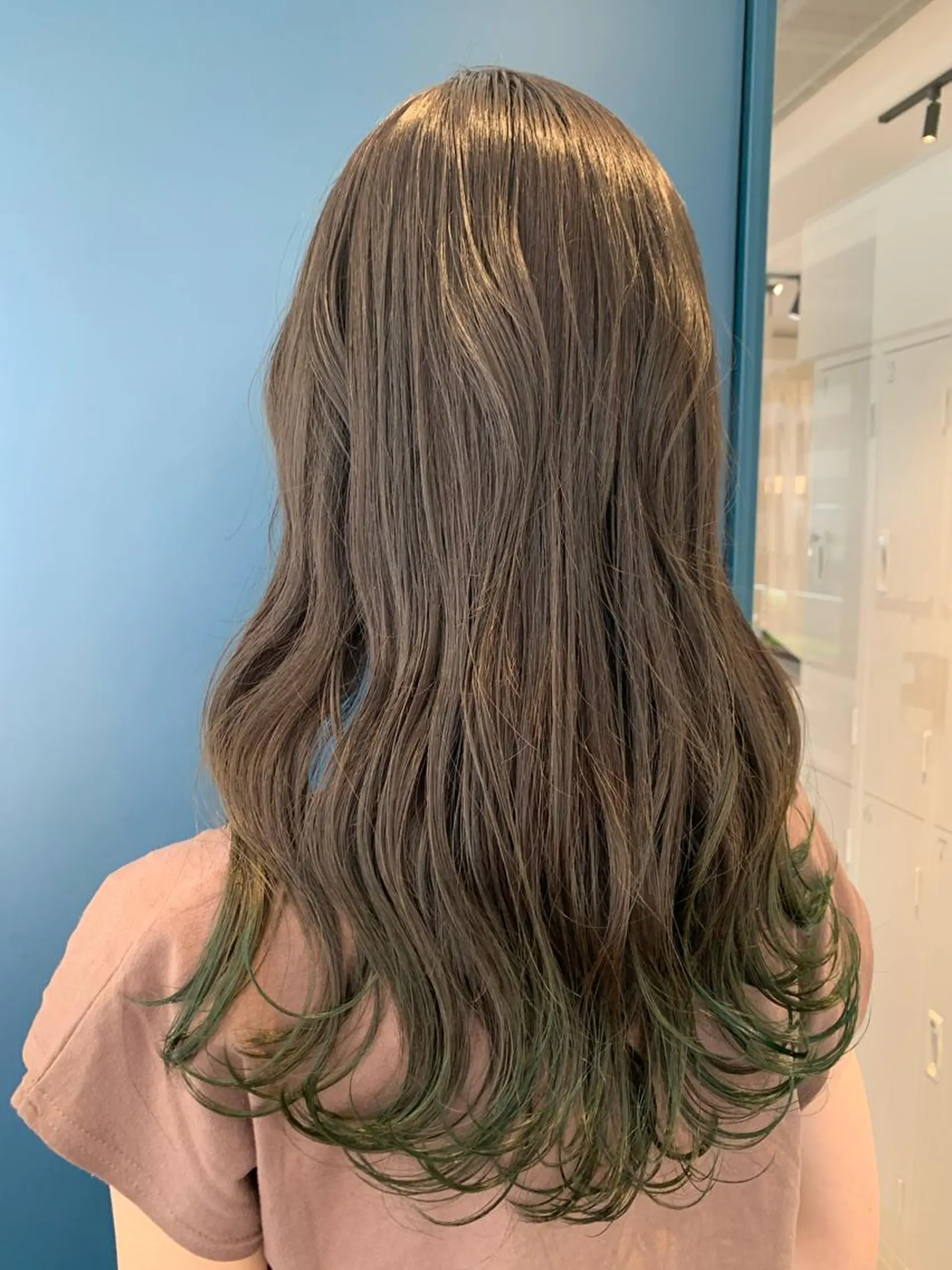 ロング カラー カット ヘアカラー 縮毛矯正×艶カラー /中村勇太のヘアスタイル