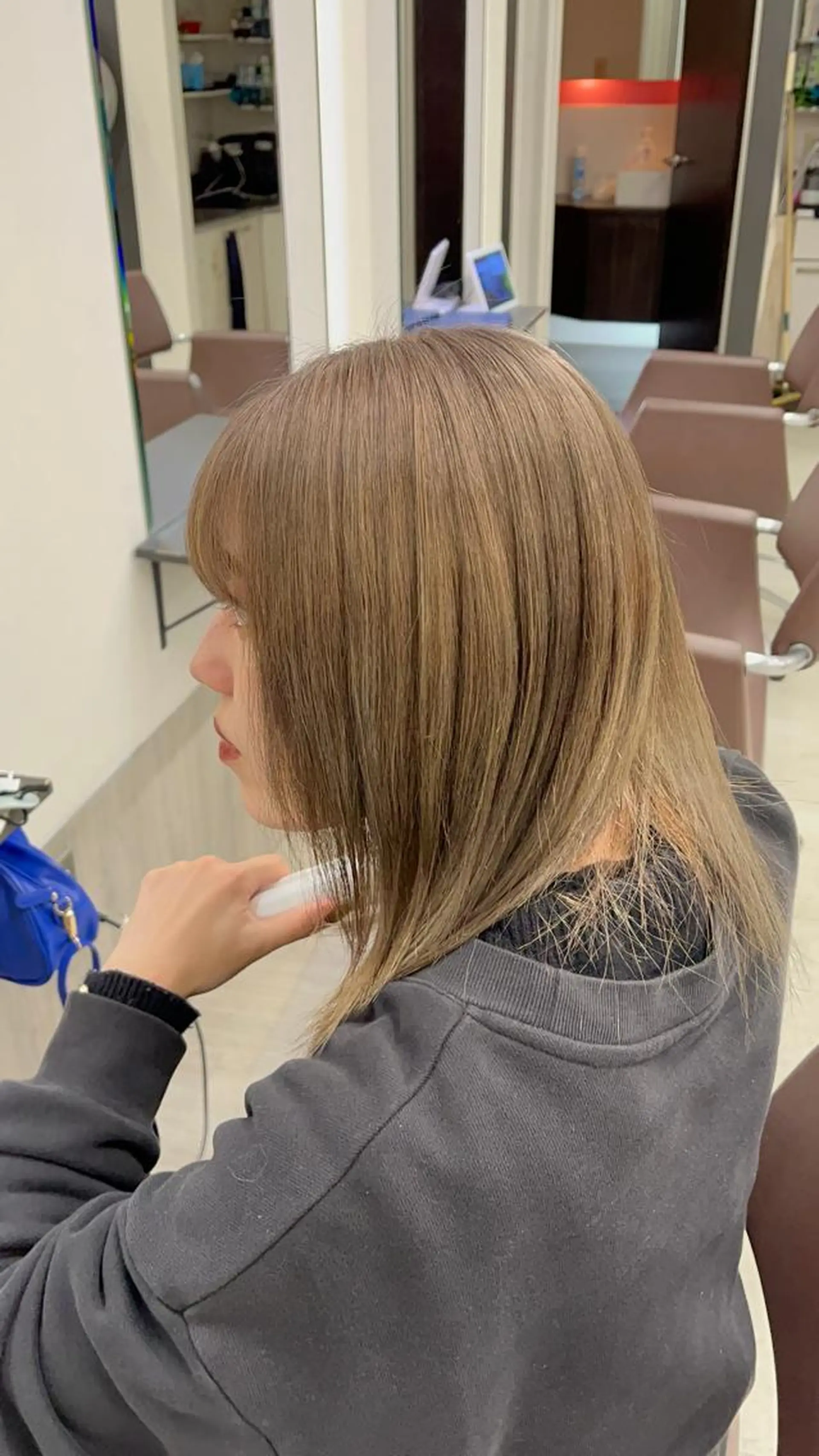 カラー dao/ミルクティー /ブラウン/ブロンドのヘアスタイル