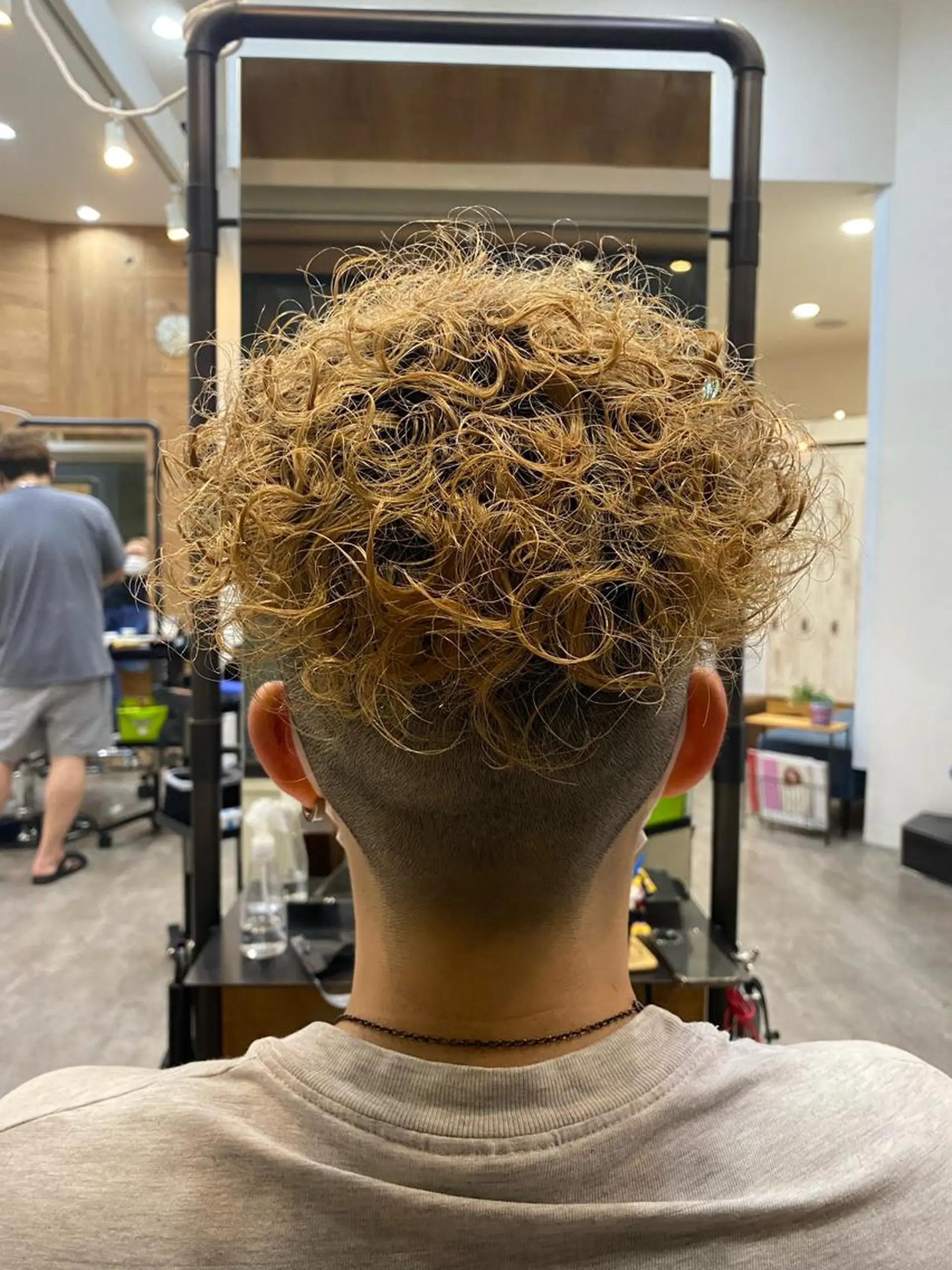 ショート メンズ メンズパーマ カット パーマ 🟢NEGi🟣 🫧髪質改善のヘアスタイル