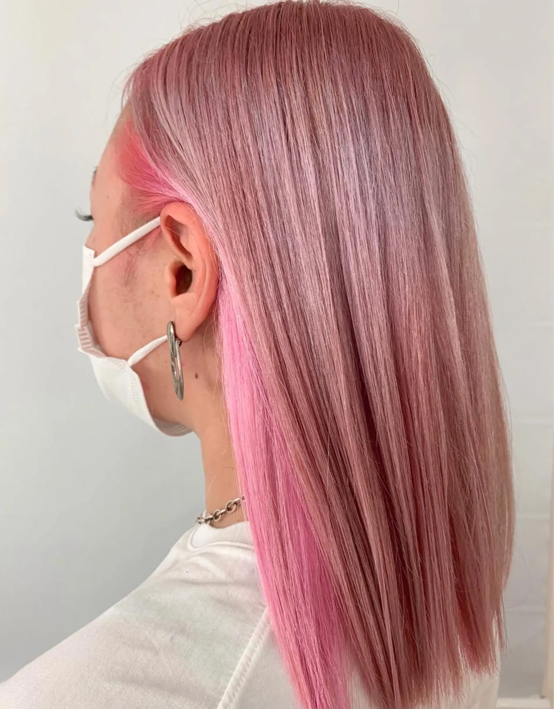 ミディアム カット ヘアカラー トリートメント ☺︎ RIHOのヘアスタイル