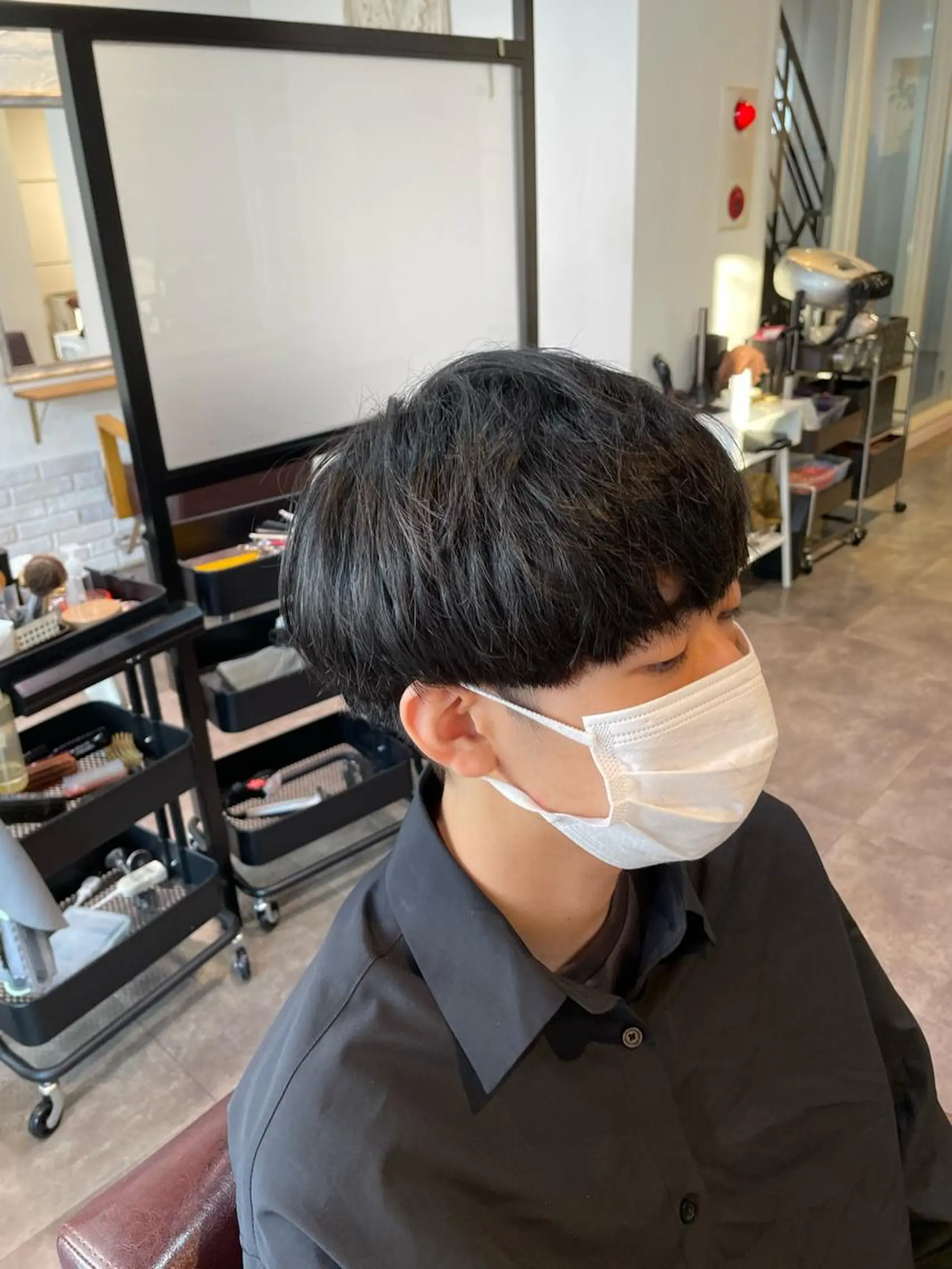 メンズ マッシュ カット 三井淳平 /メンズパーマのヘアスタイル