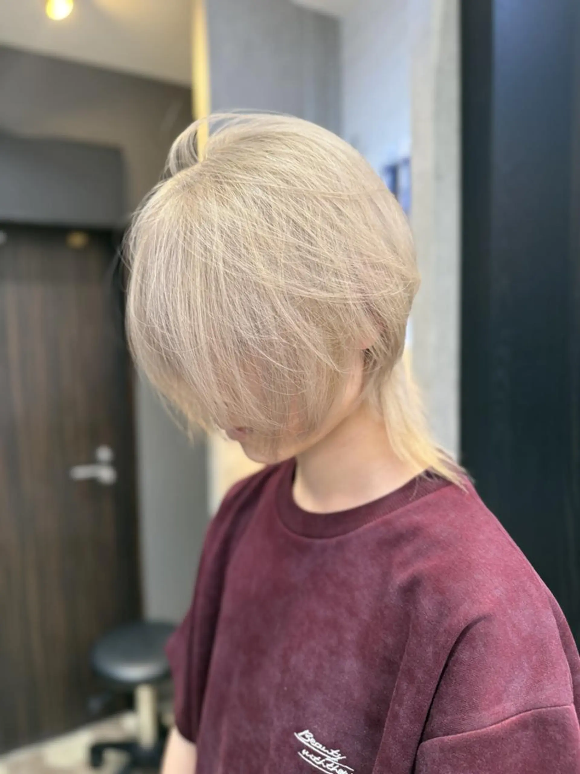 ロング ヘアカラー トリートメント 天神大名/ブリーチ 鶴岡和幸/ハイトーンのヘアスタイル