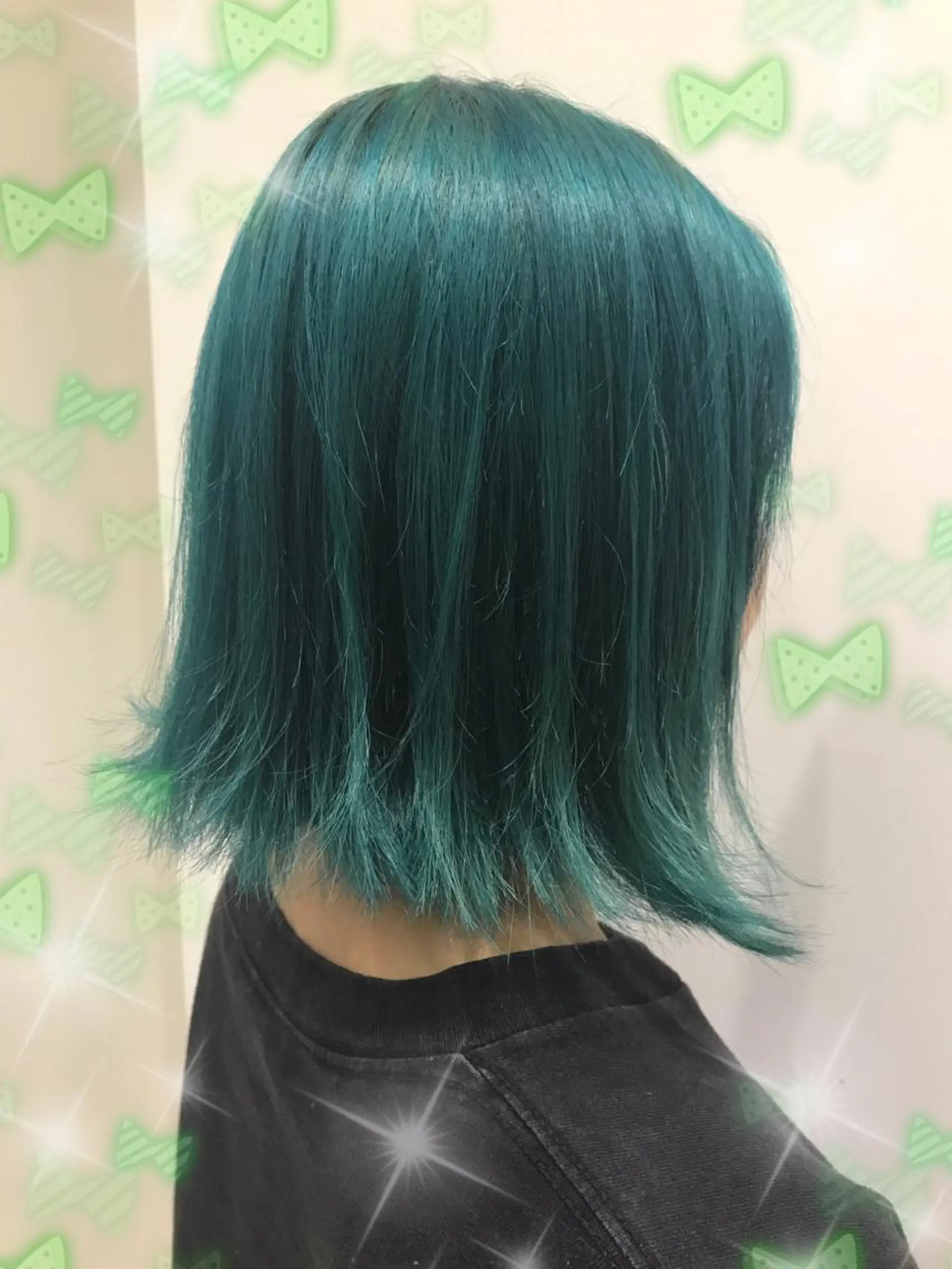 カラー ブルーカラー EMANON新宿東口所属・新宿駅近♡個室 ♡関口三都季🌜のヘアスタイル