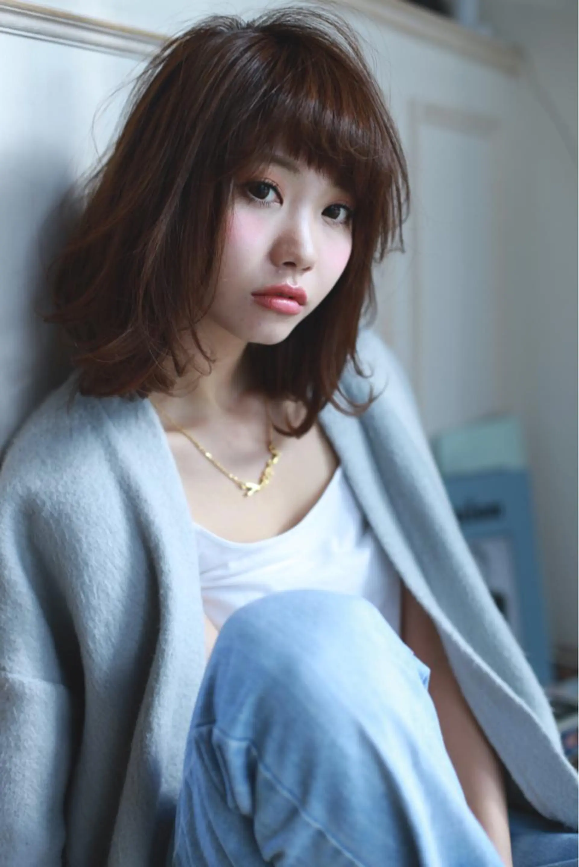 ミディアム メンズヘア/レイヤー /ボブ山内春輝のヘアスタイル