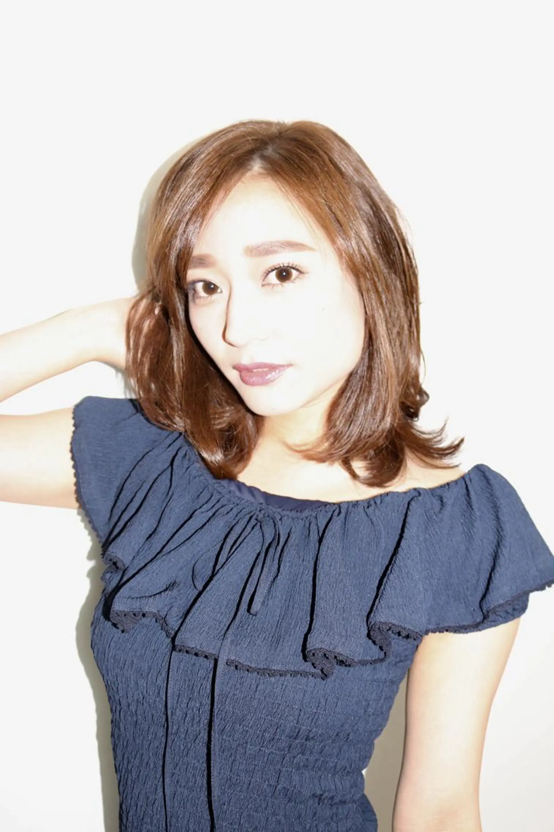 ミディアム 落合 優太のヘアスタイル