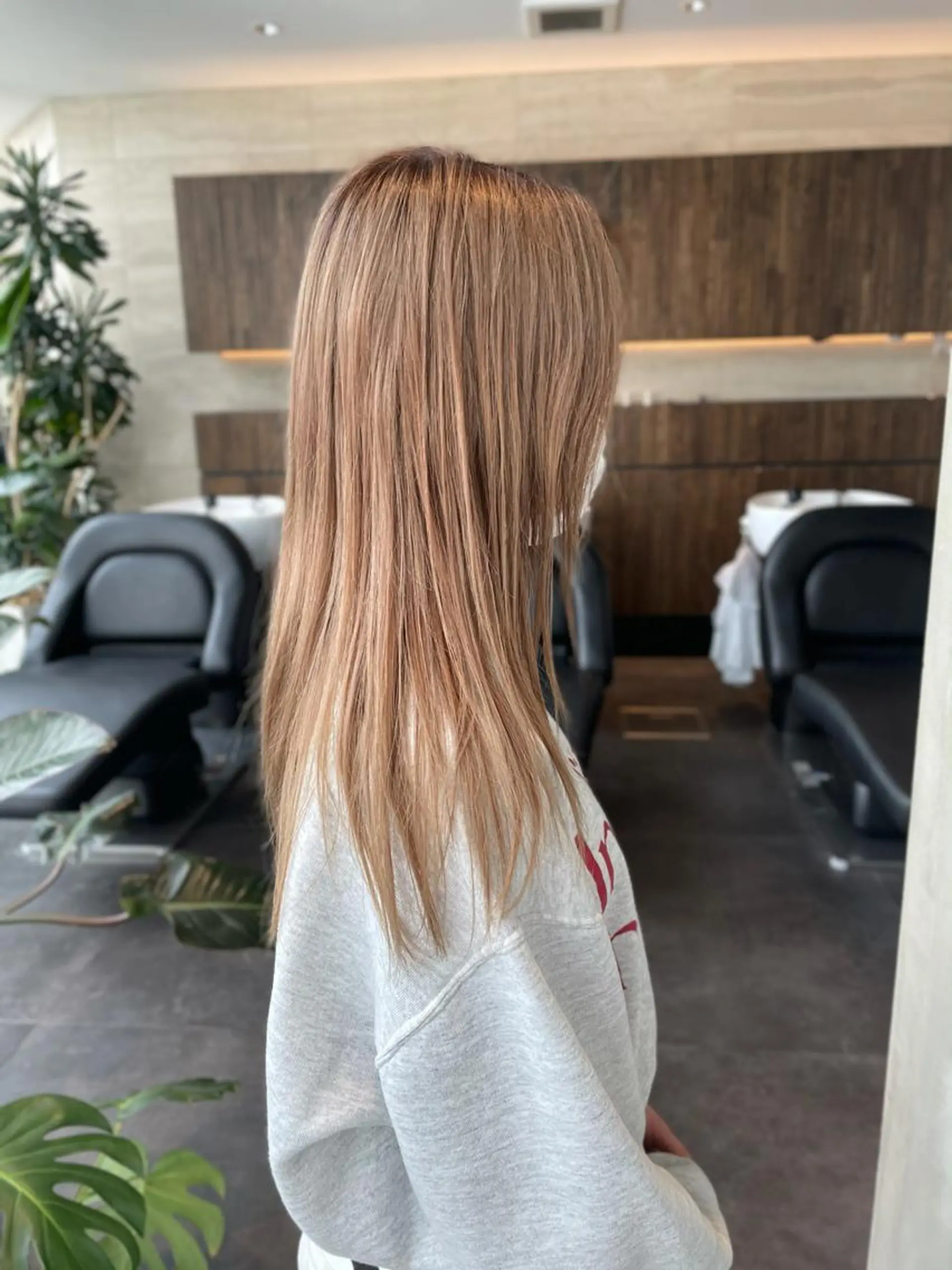 ミディアム カラー 韓国ヘア 店長NEGIのヘアスタイル